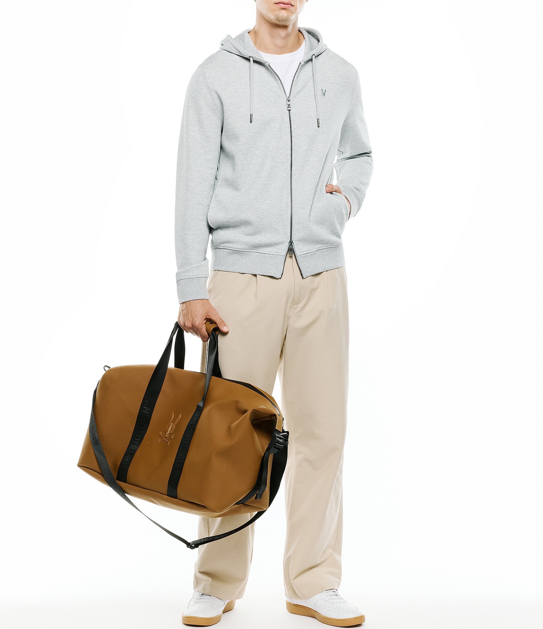 Psycho Bunny Marc Full-Zip Hoodie
