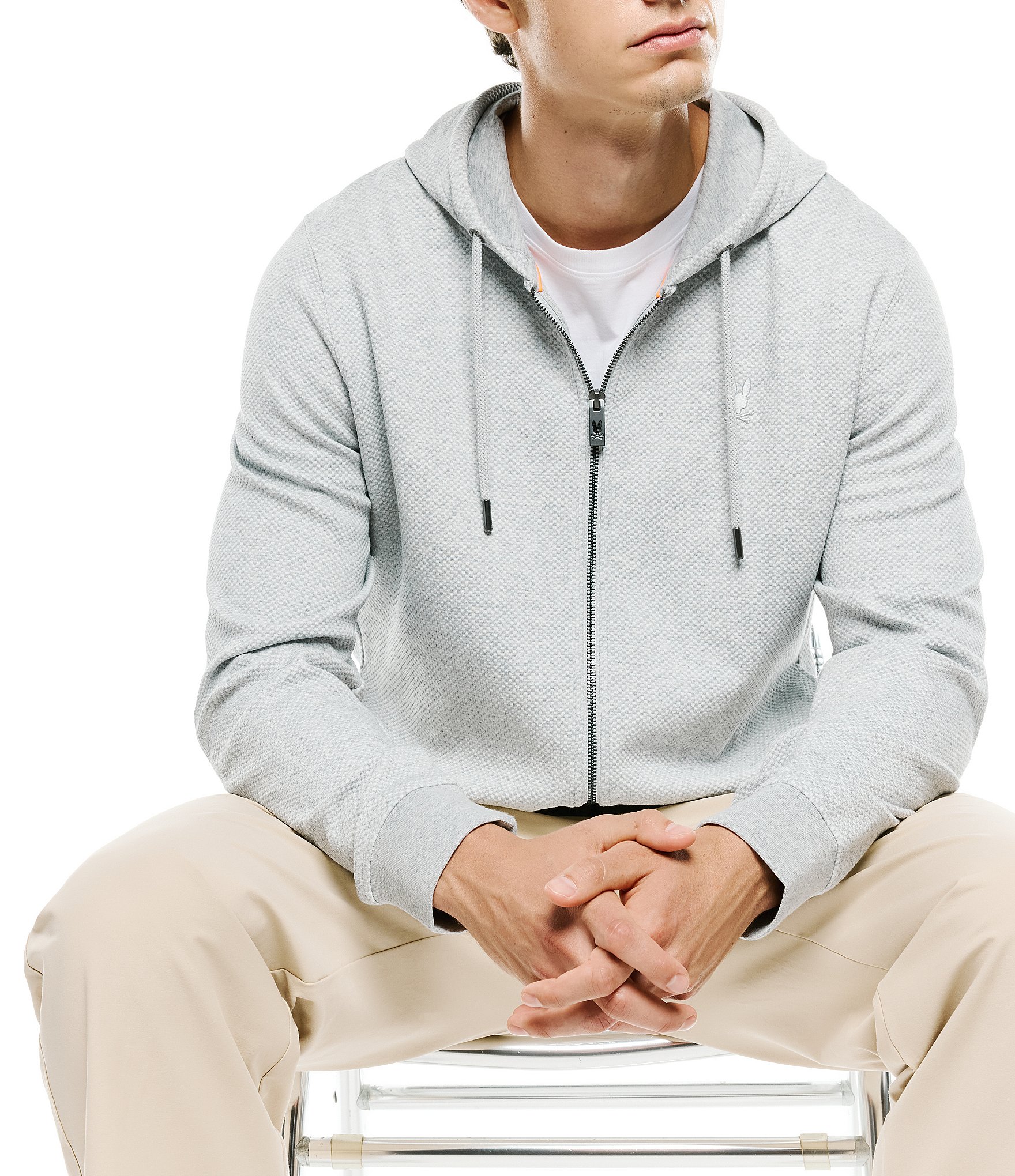 Psycho Bunny Marc Full-Zip Hoodie