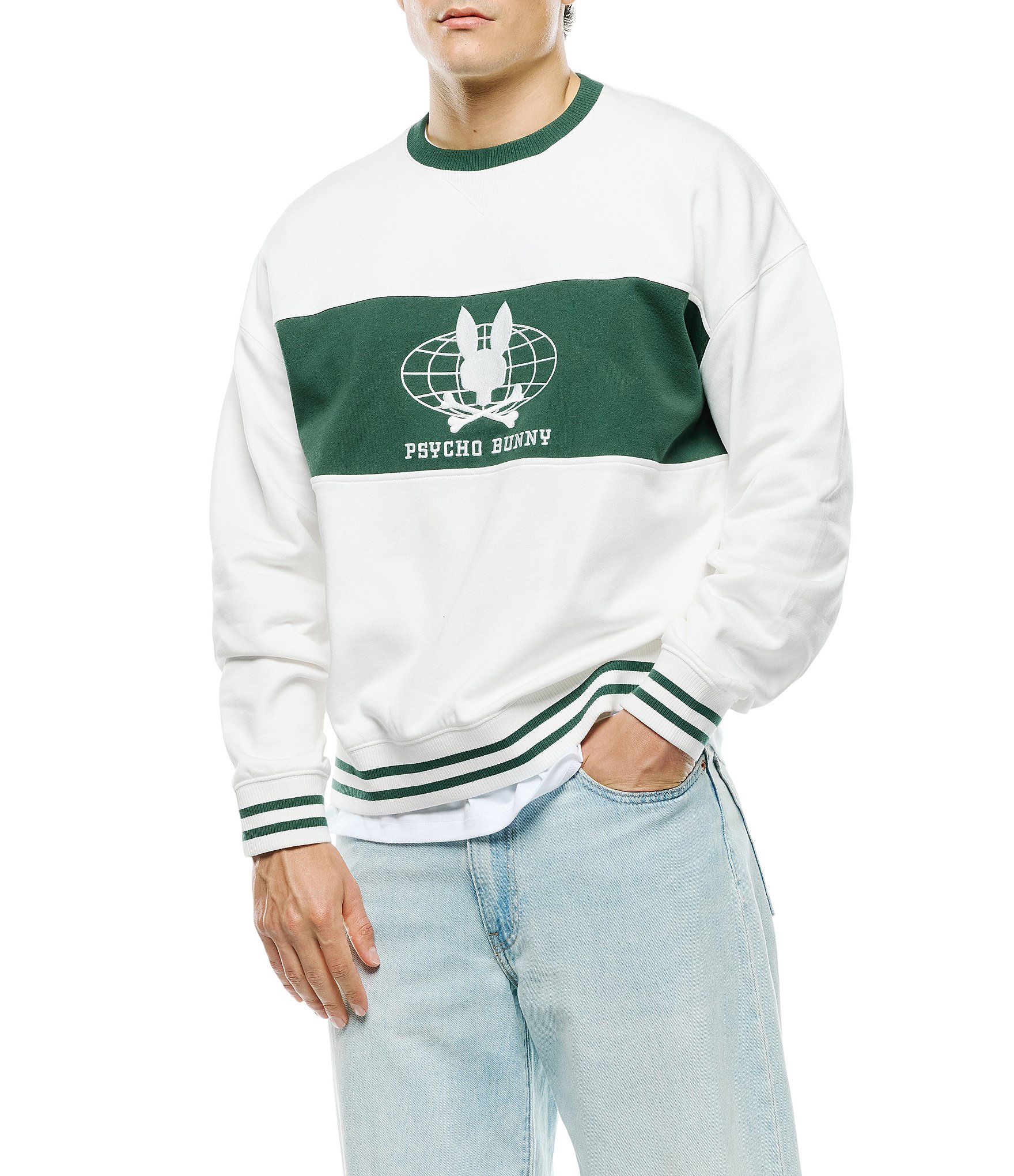 Psycho Bunny Mike French Terry Sweatshirt