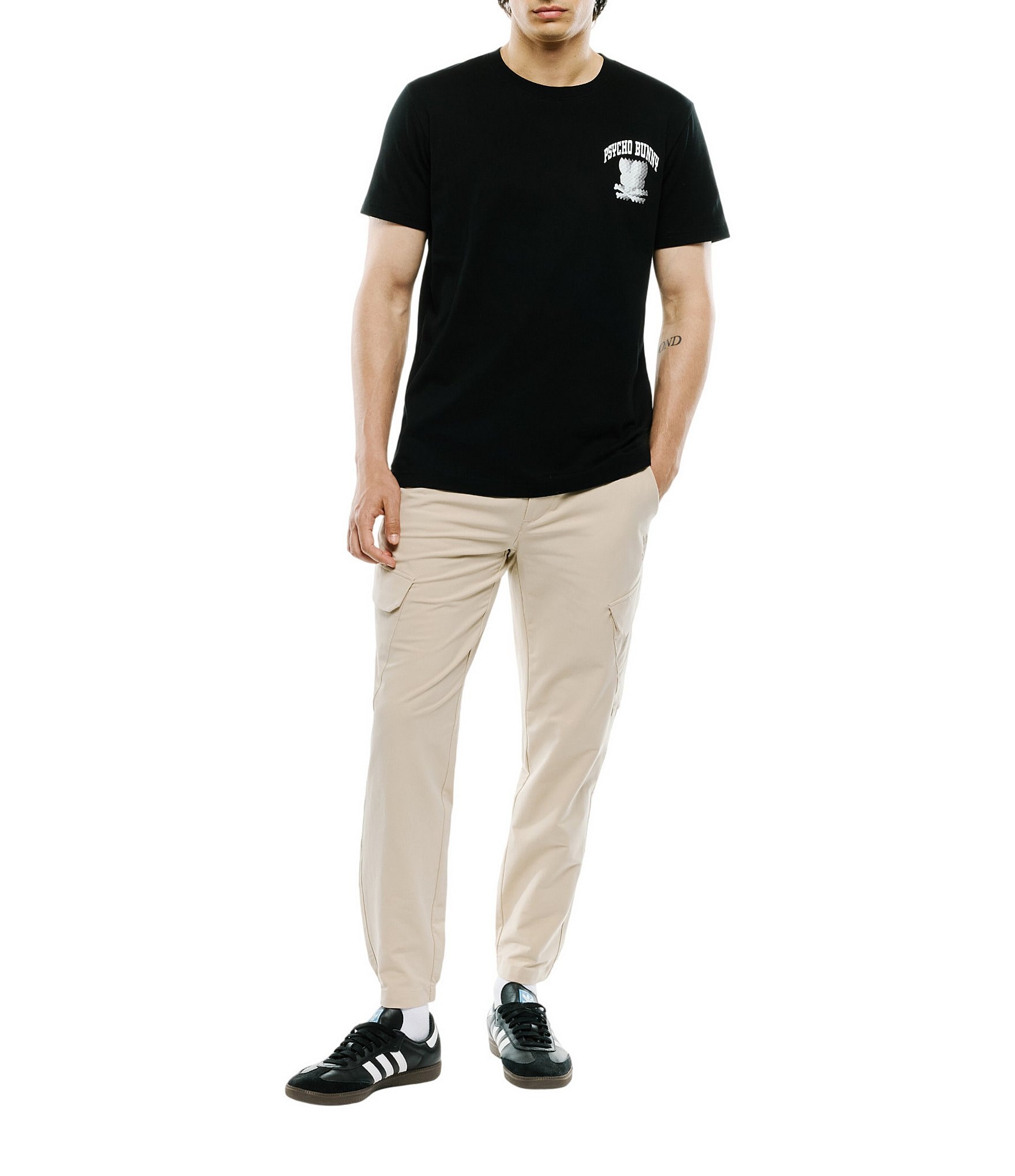 Psycho Bunny Nathaniel Graphic Short Sleeve T-Shirt