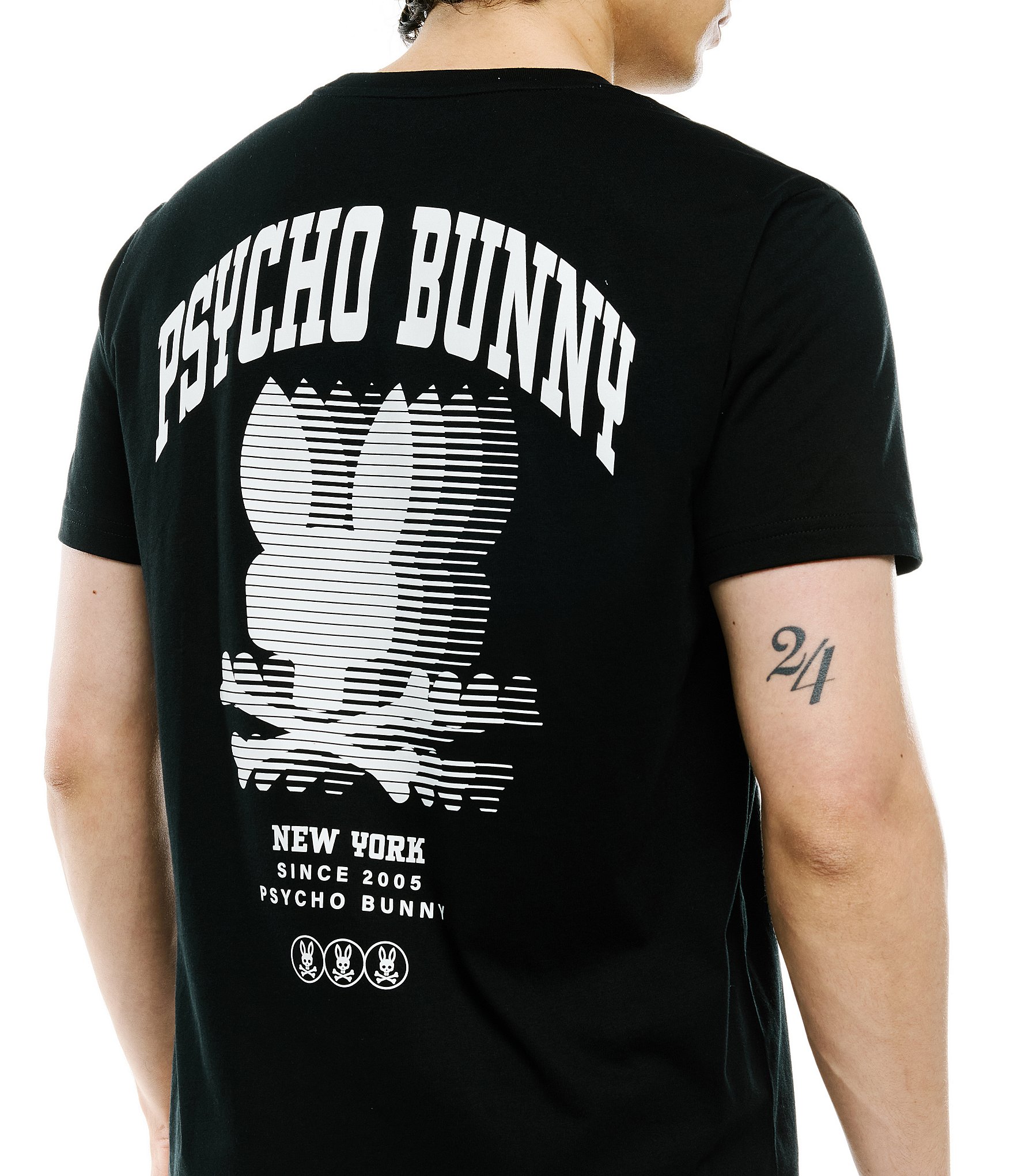 Psycho Bunny Nathaniel Graphic Short Sleeve T-Shirt