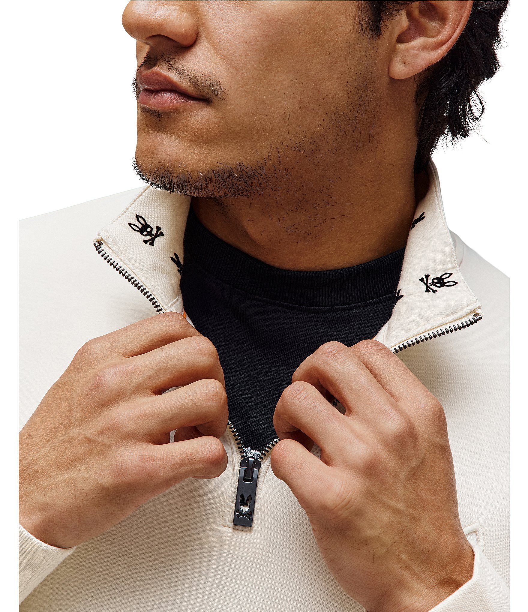 Psycho Bunny Nev 1/4 Zip Pullover