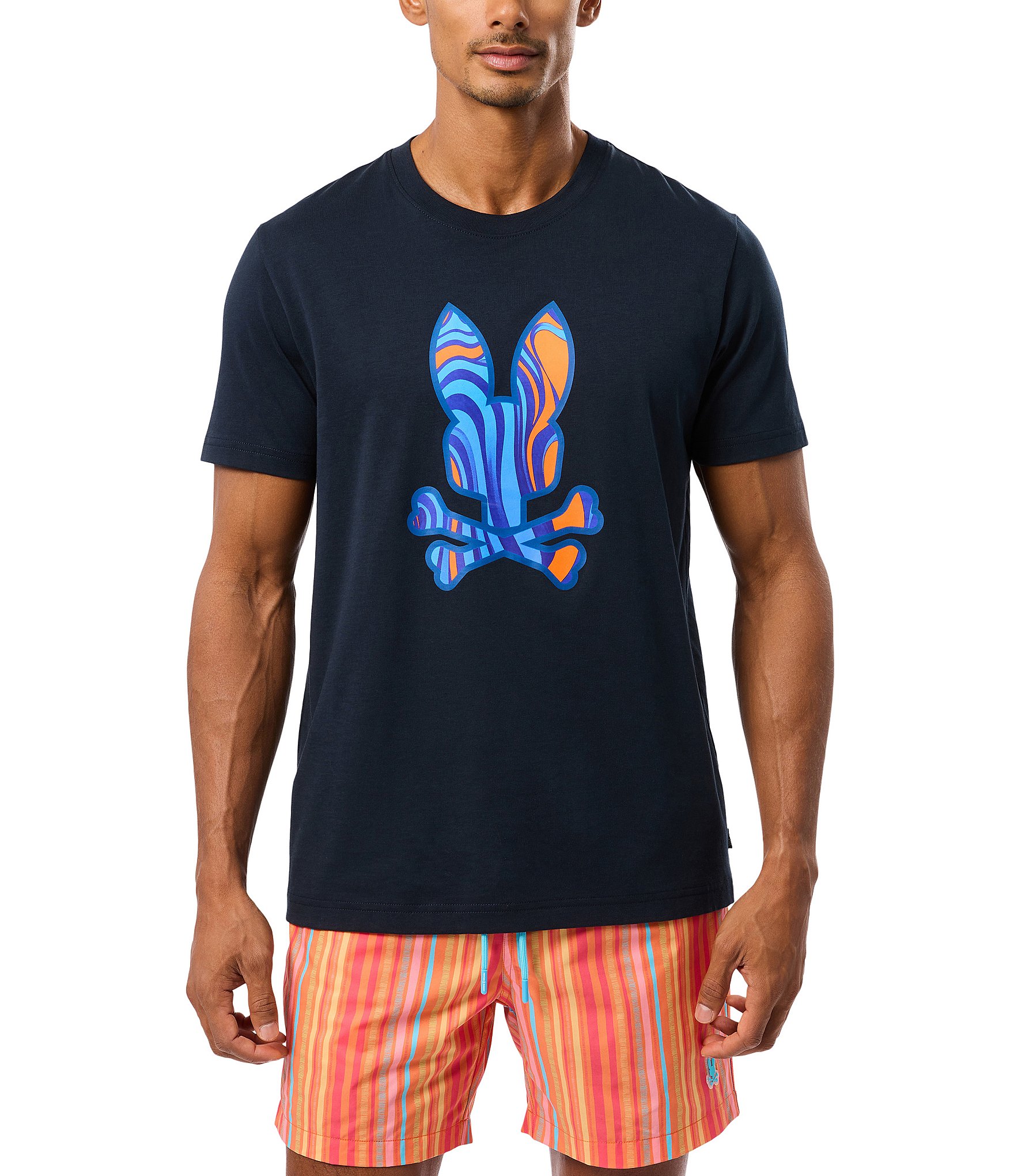 Psycho Bunny Nevada Graphic Short Sleeve T-Shirt