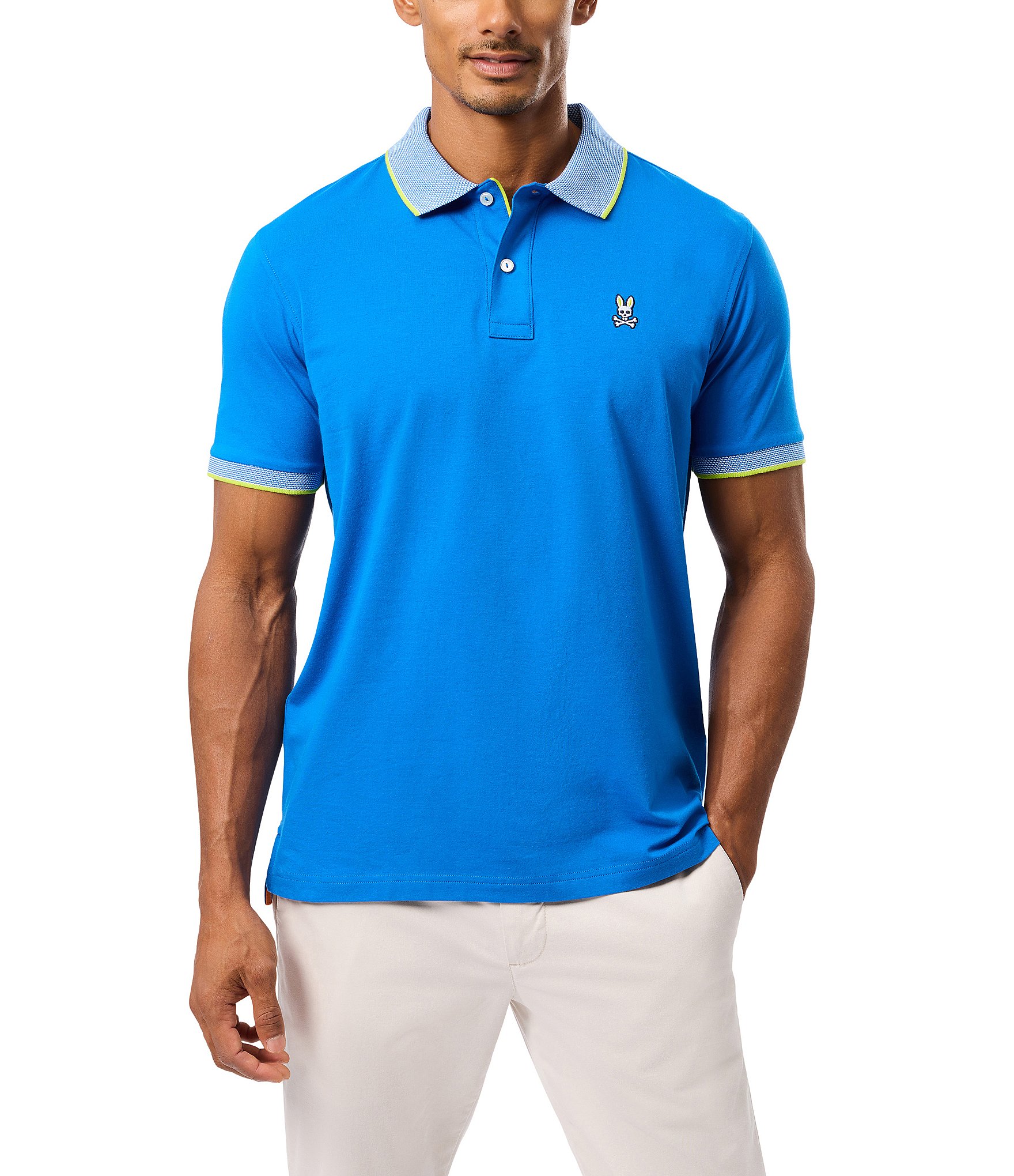 Psycho Bunny Northlake Jersey Short Sleeve Polo Shirt