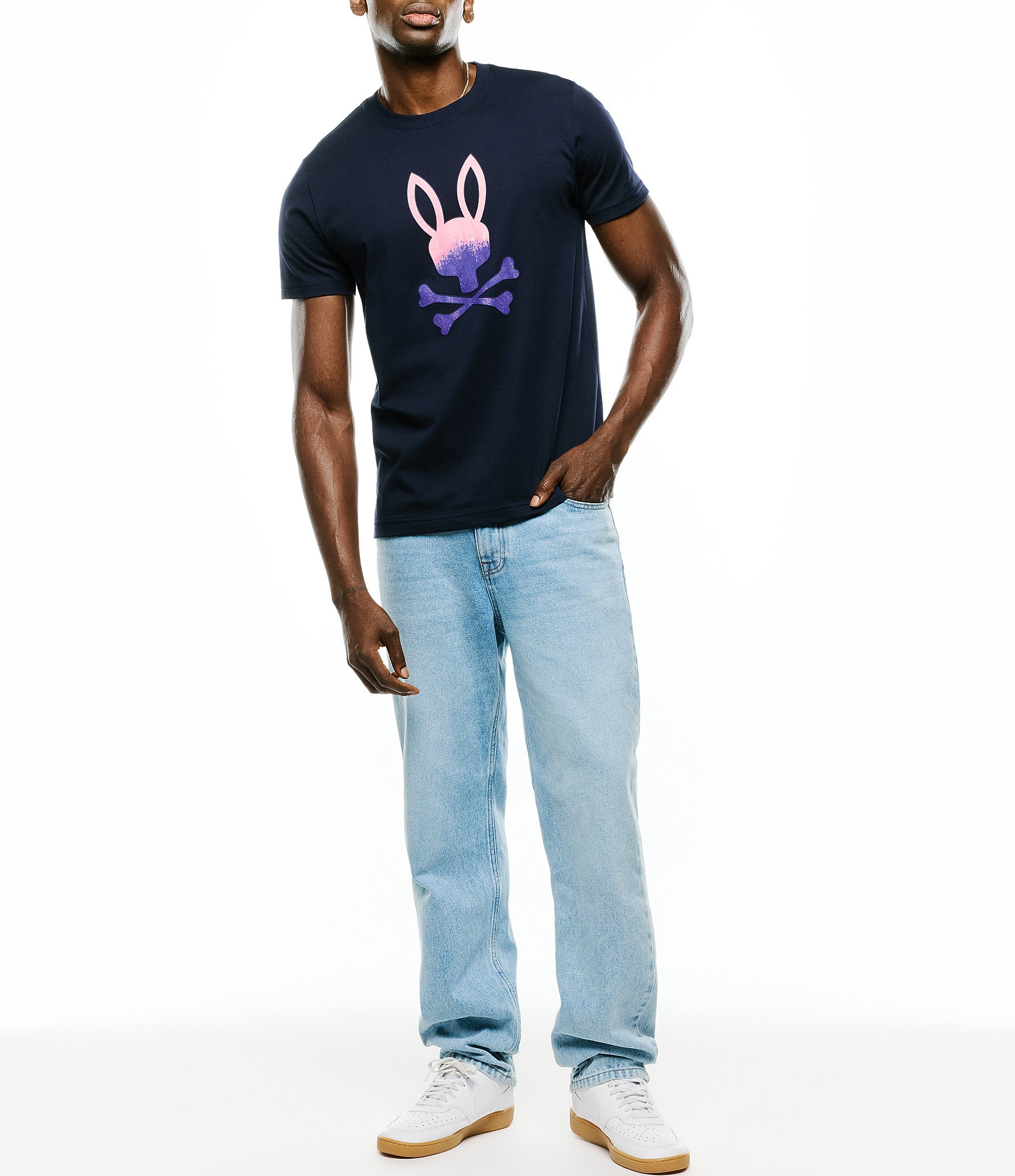 Psycho Bunny Raymond Graphic Short Sleeve T-Shirt
