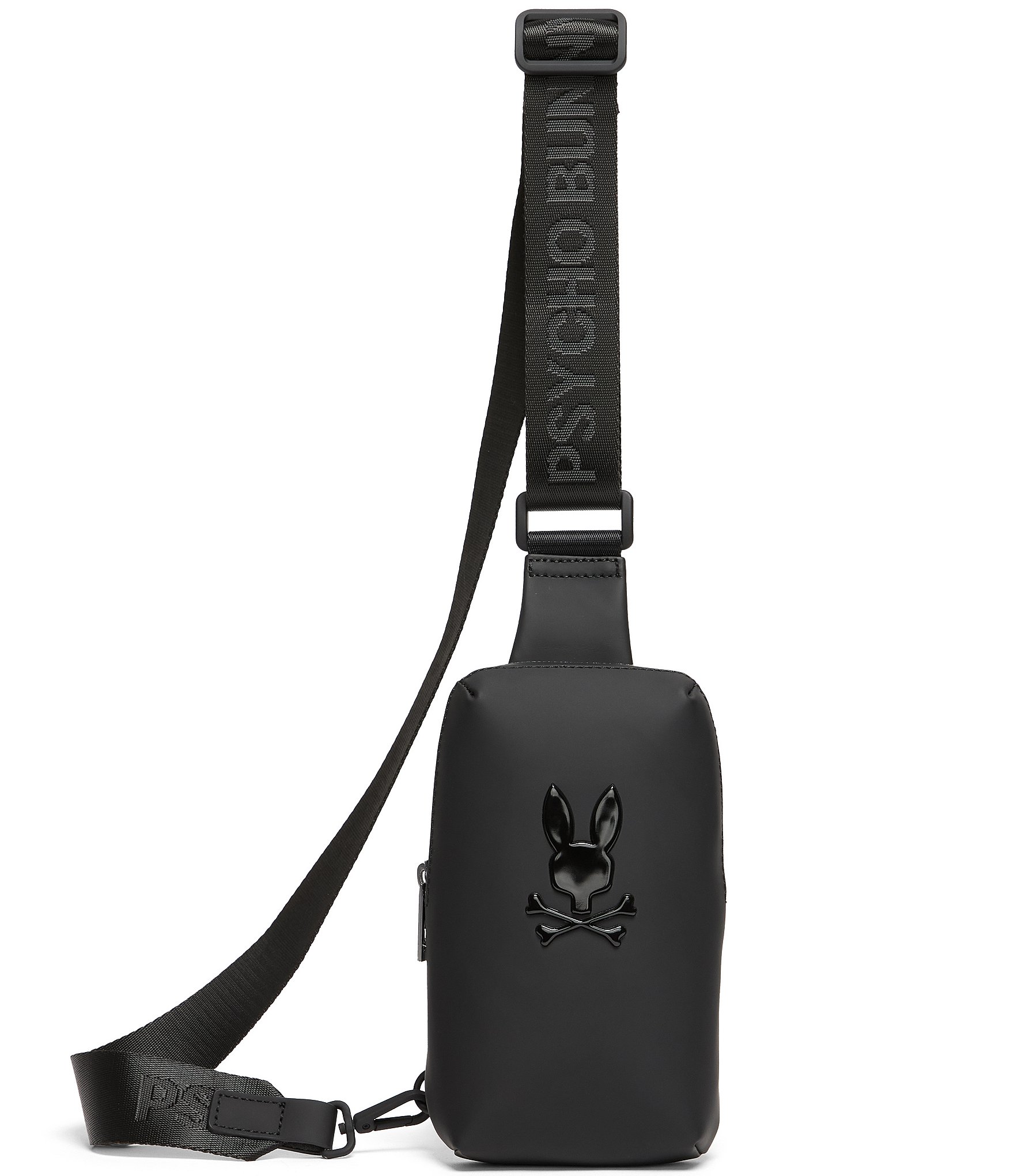 Psycho Bunny Rubberized Crossbody Bag