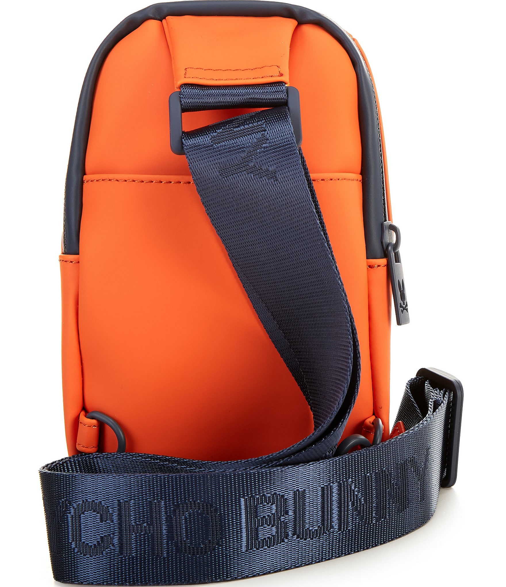 Psycho Bunny Rubberized Embossed Bunny Crossbody Bag