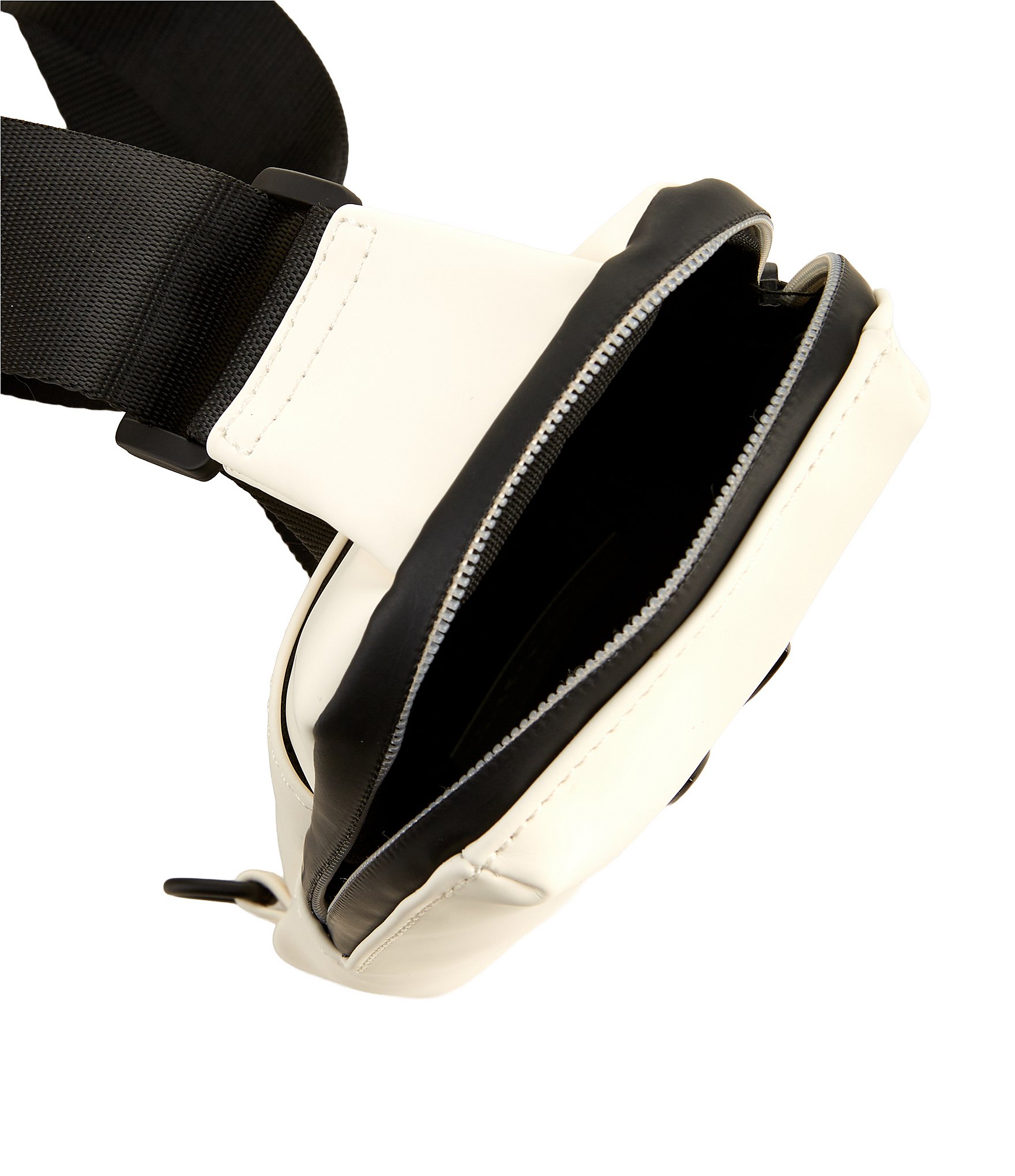 Psycho Bunny Rubberized Embossed Bunny Crossbody Bag