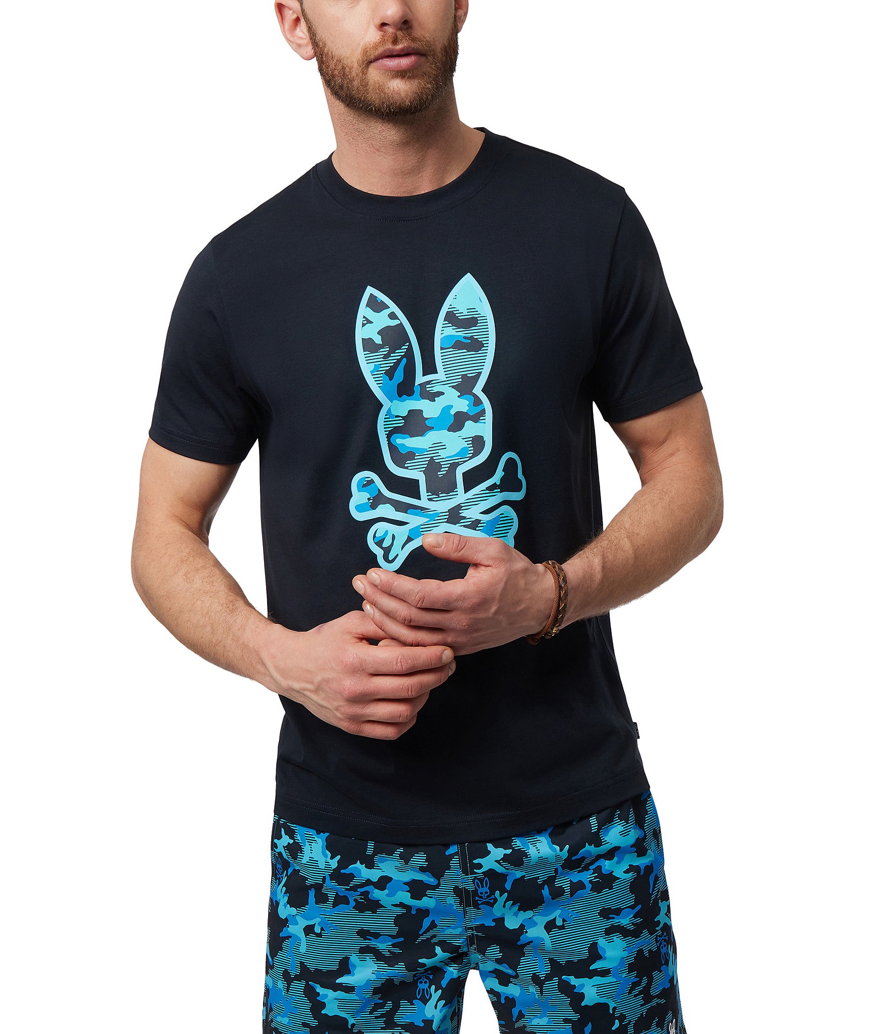 Psycho Bunny Rye Graphic Short Sleeve T-Shirt | Dillard's