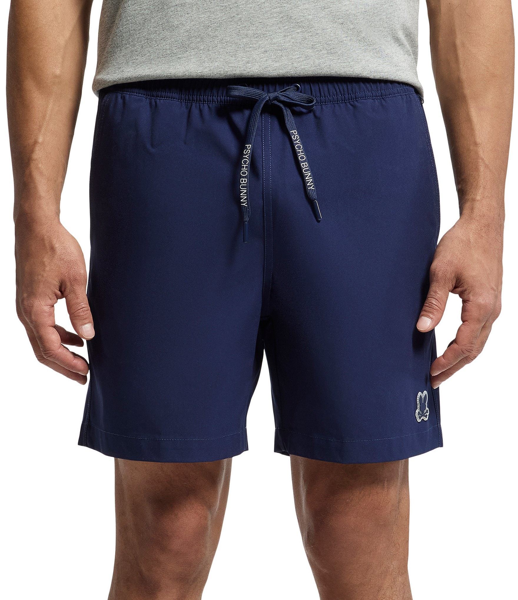 Psycho Bunny Samos Hydrochromic Printed 5.75#double; Inseam Swim Trunks