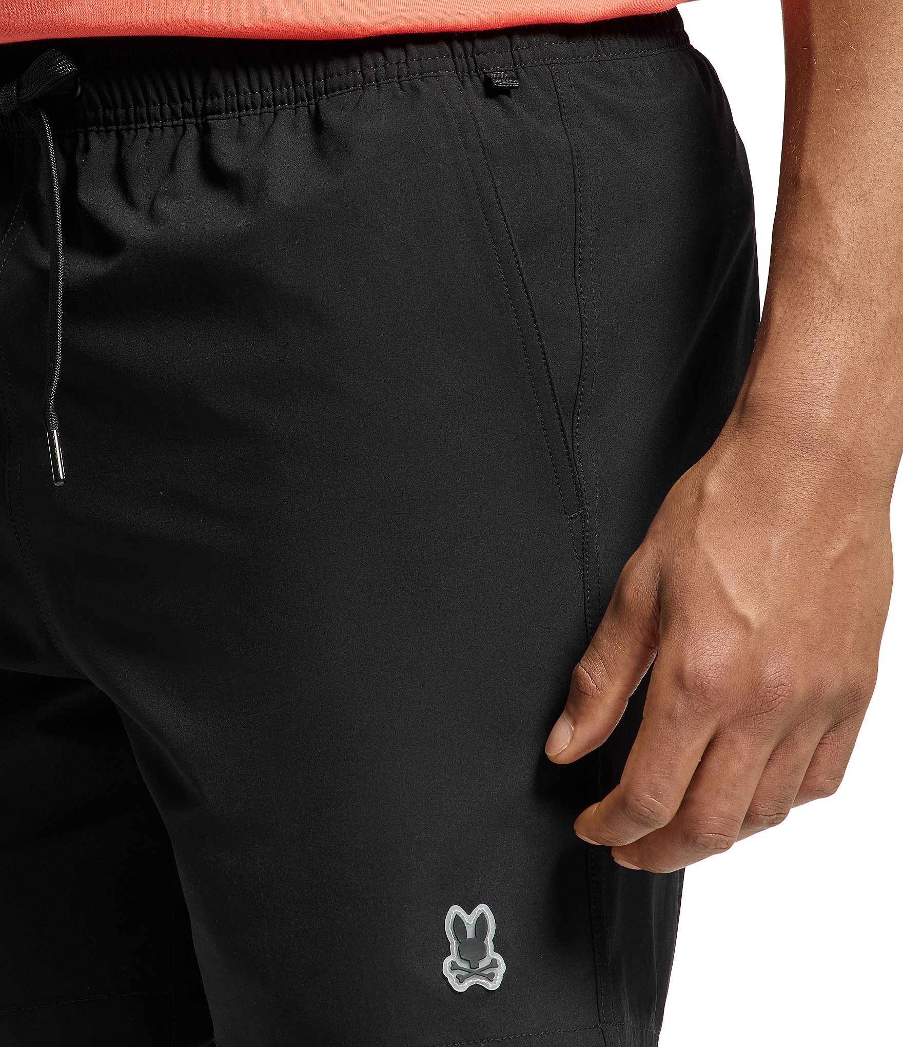 Psycho Bunny Samos Hydrochromic Printed 5.75#double; Inseam Swim Trunks