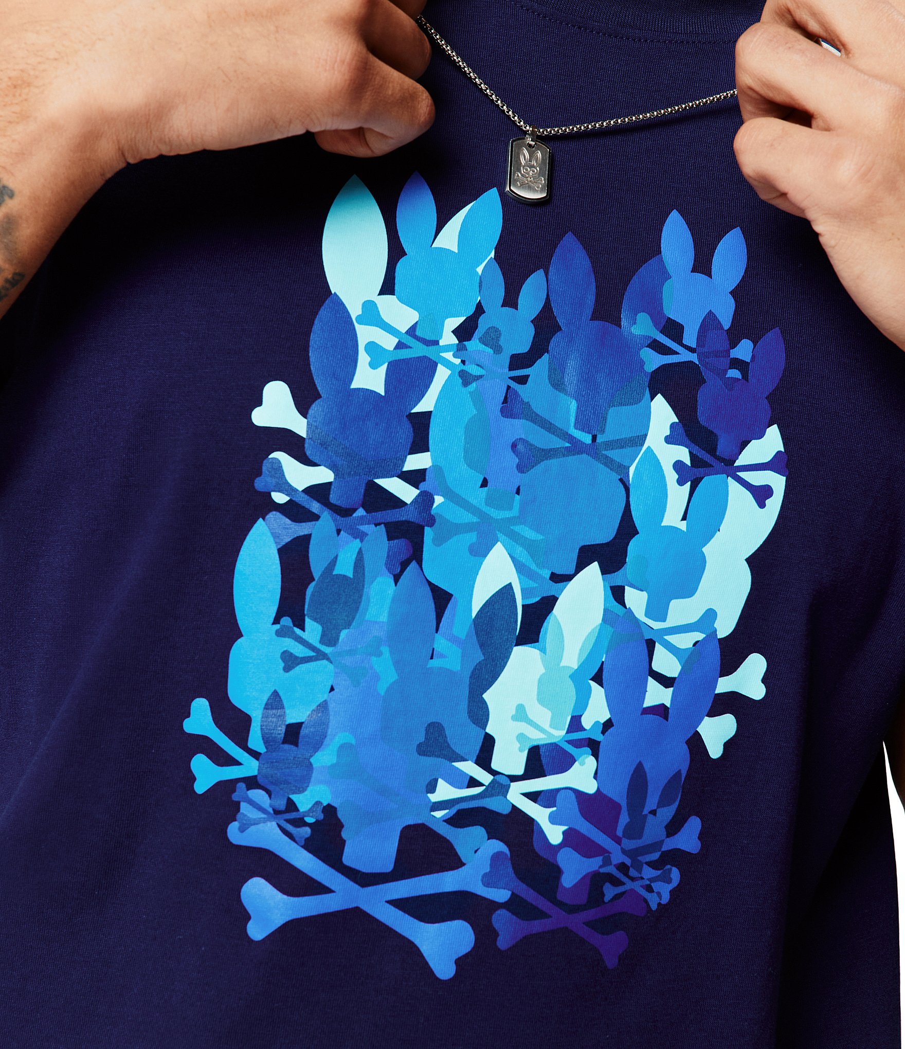 Psycho Bunny Short Sleeve Tanner Graphic T-Shirt