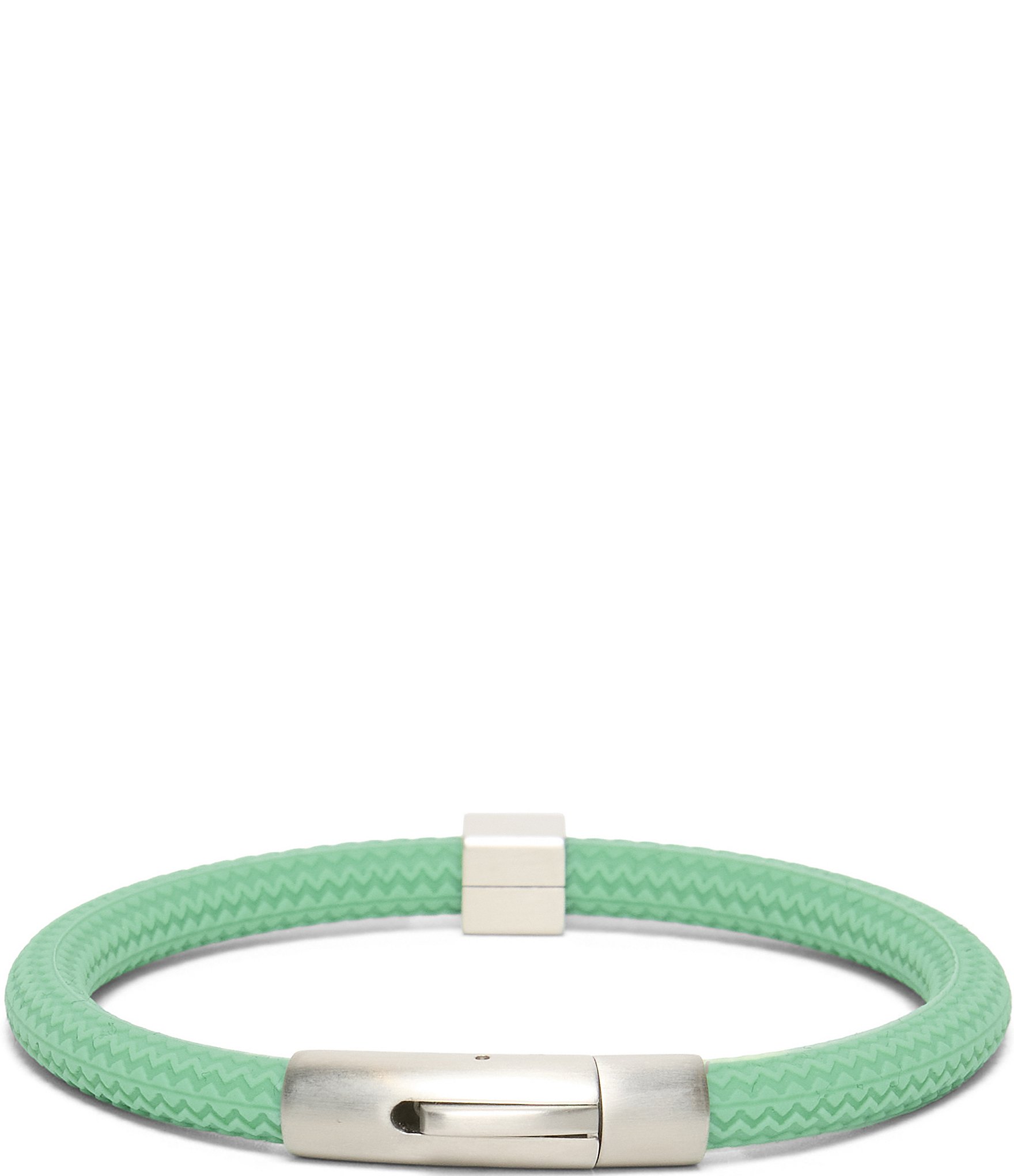 Psycho Bunny Silicone/Steel Bracelet