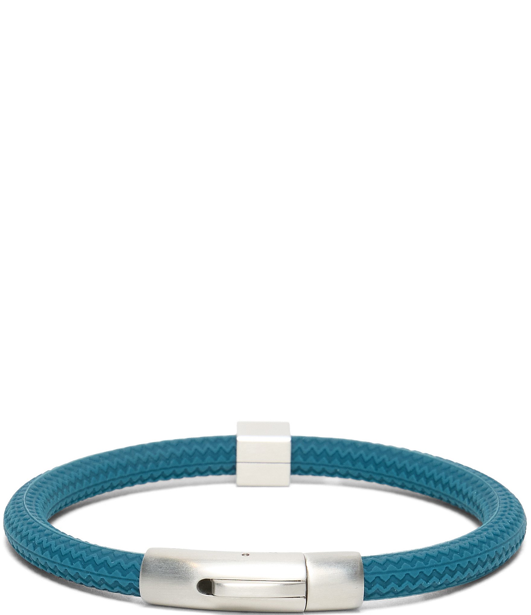 Psycho Bunny Silicone/Steel Bracelet