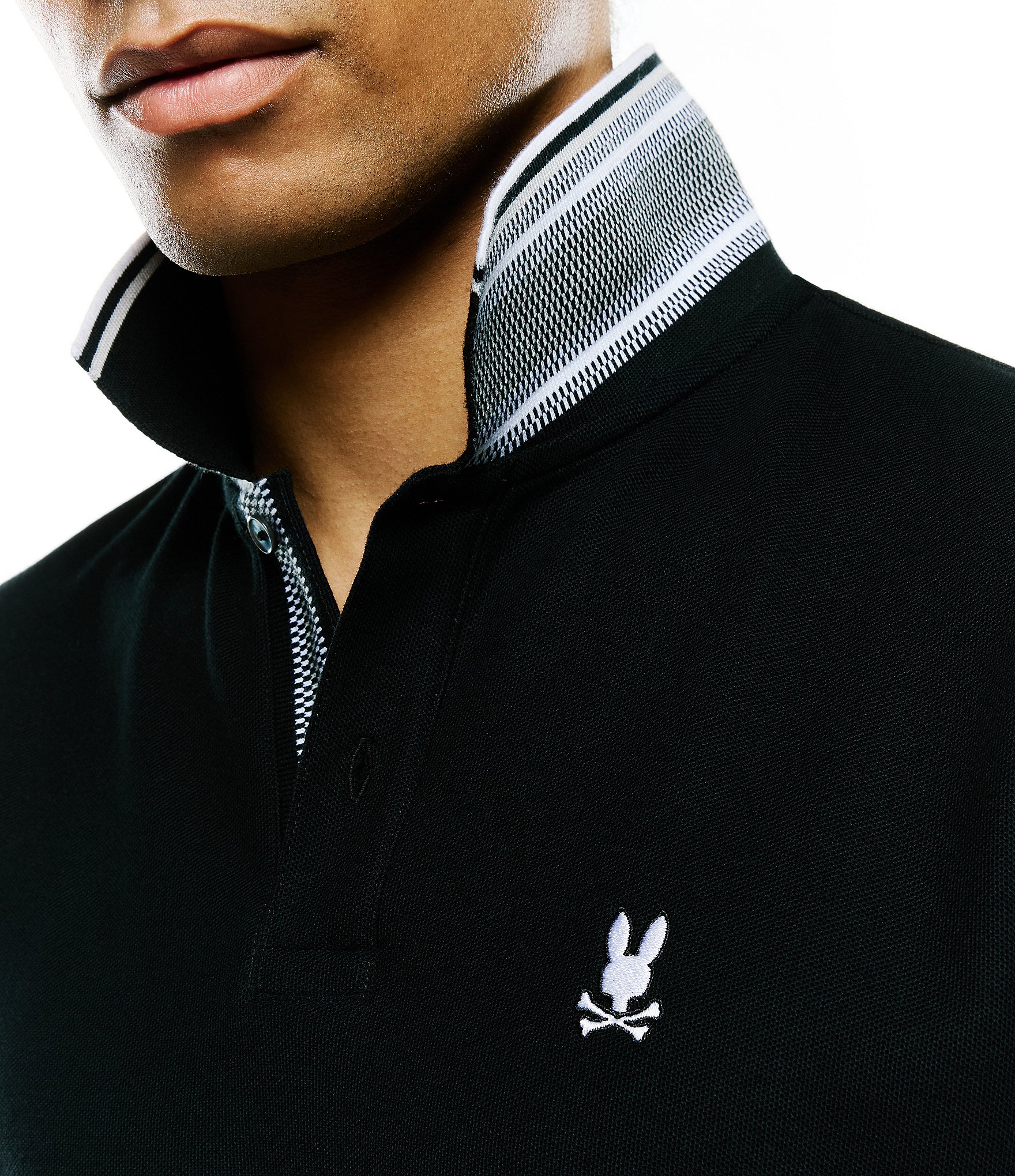 Psycho Bunny Stan Pique Short Sleeve Polo Shirt