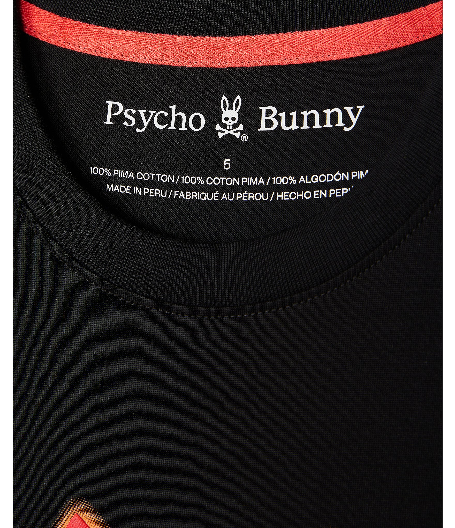 Psycho Bunny Wellington Graphic Short Sleeve T-Shirt