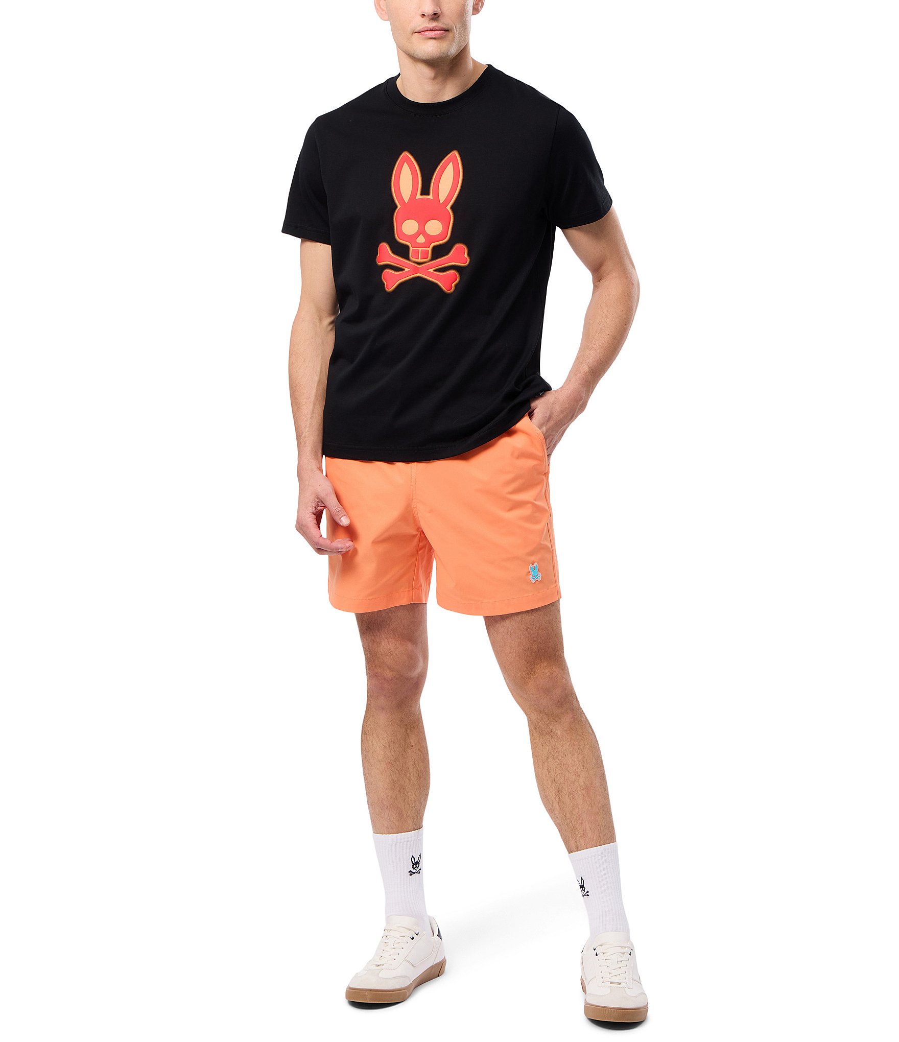 Psycho Bunny Wellington Graphic Short Sleeve T-Shirt