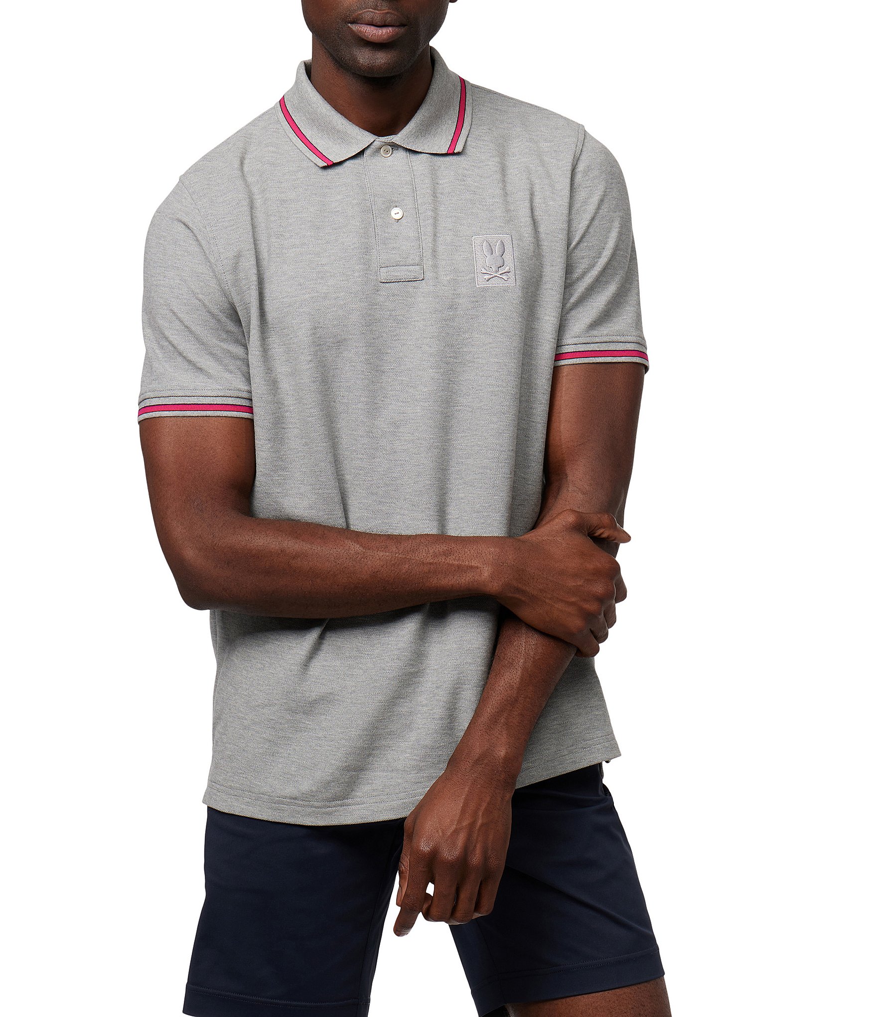 Bally Men's Embroidered Logo Polo Shirt