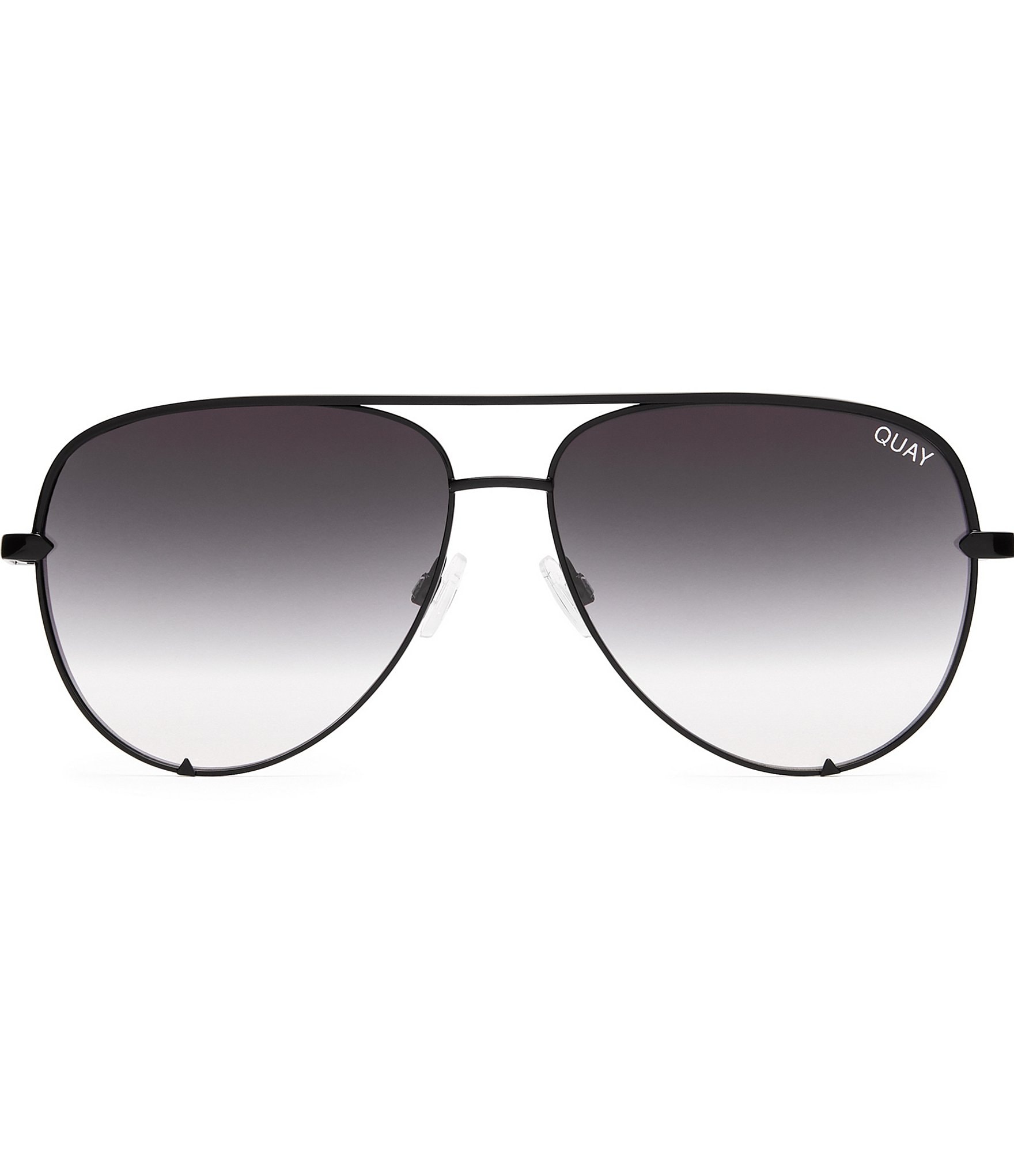 Quay Australia Unisex High Key Aviator Sunglasses