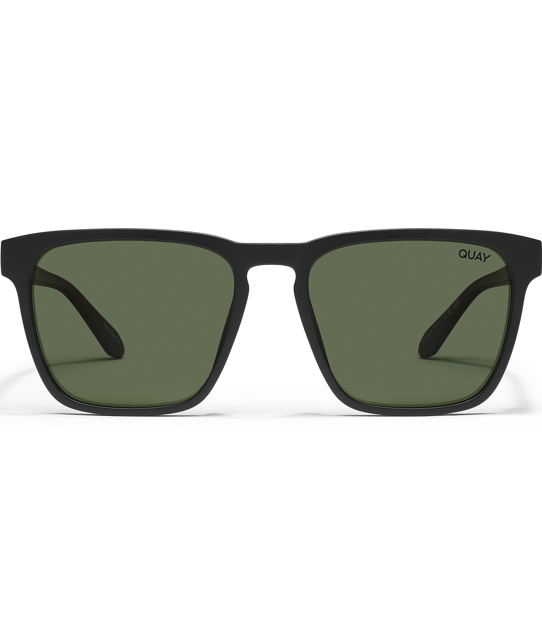 Quay Australia Men's Unplugged 54mm Square Polarized Quay Australia Men's Unplugged 54mm Square Polarized