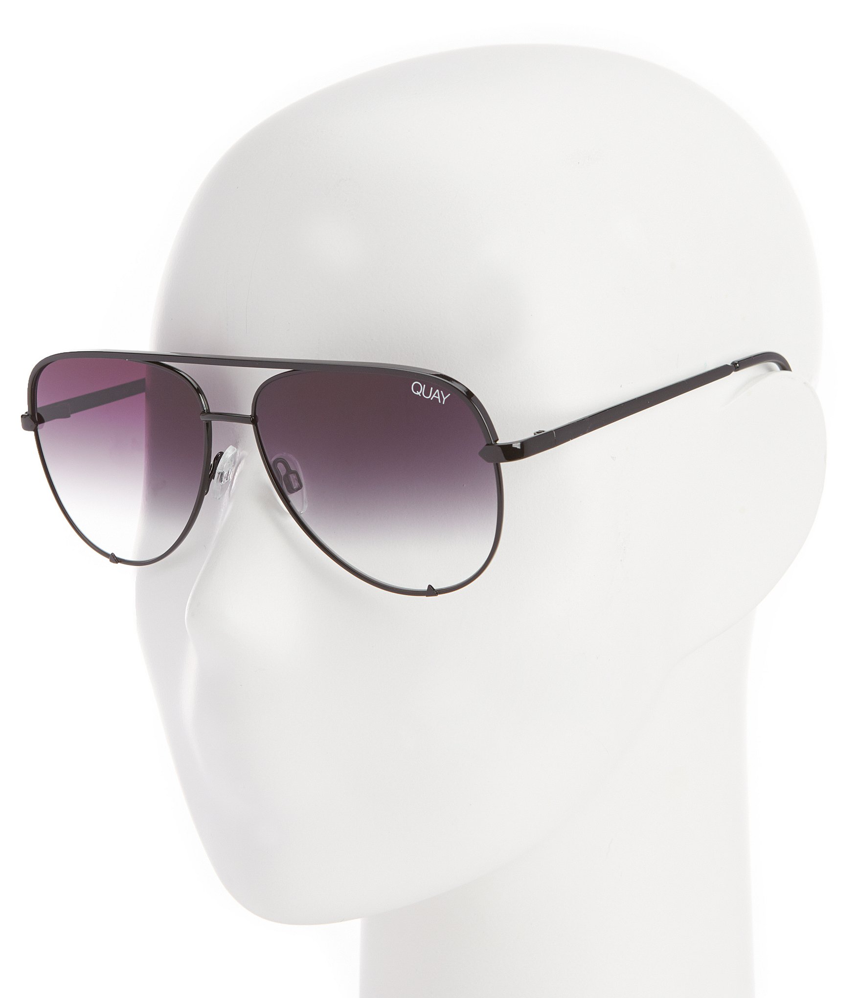 Quay Australia Unisex High Key Mini Mirrored Aviator Sunglasses