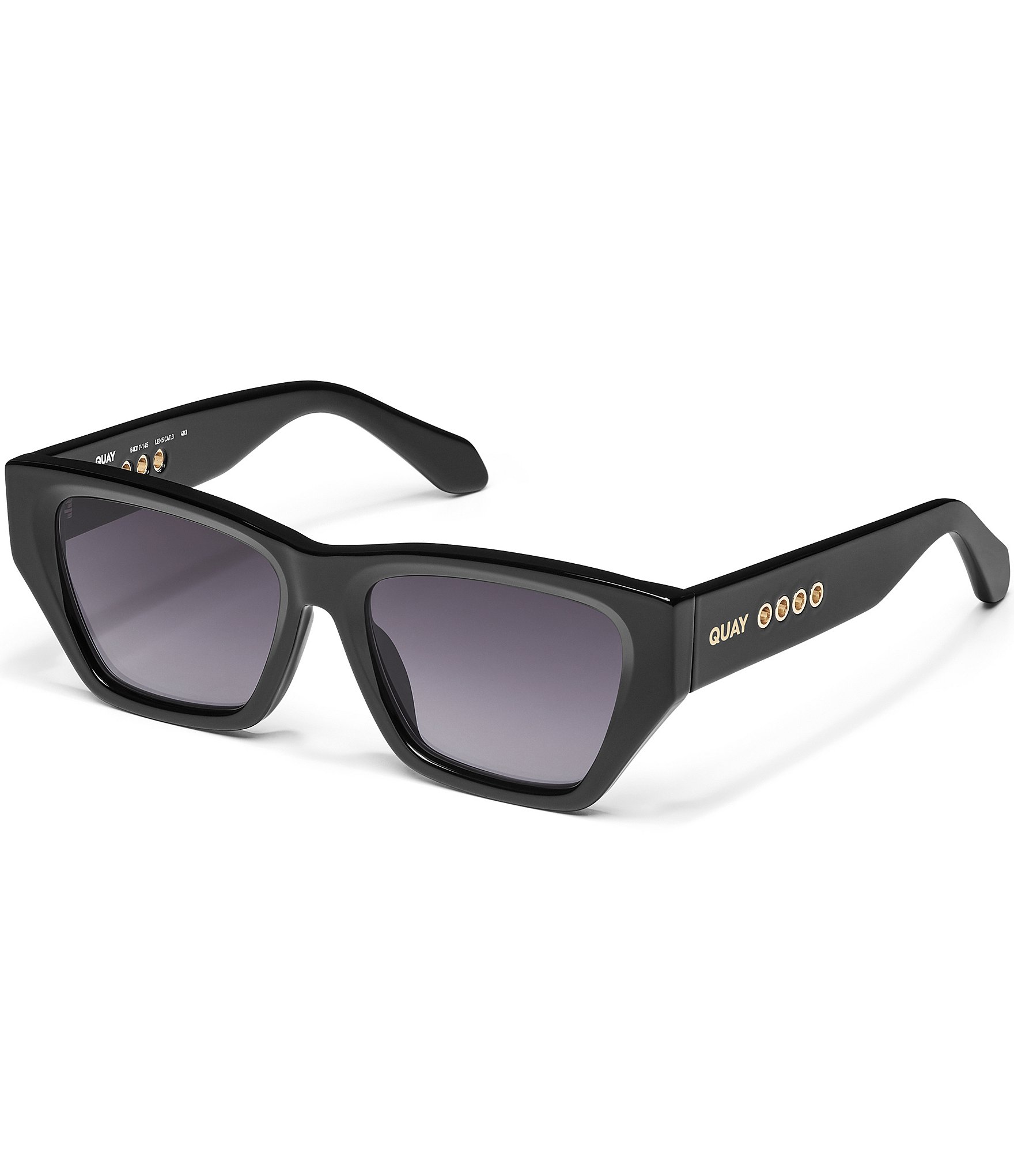 Quay Australia Unisex Apologies 40mm Square Sunglasses