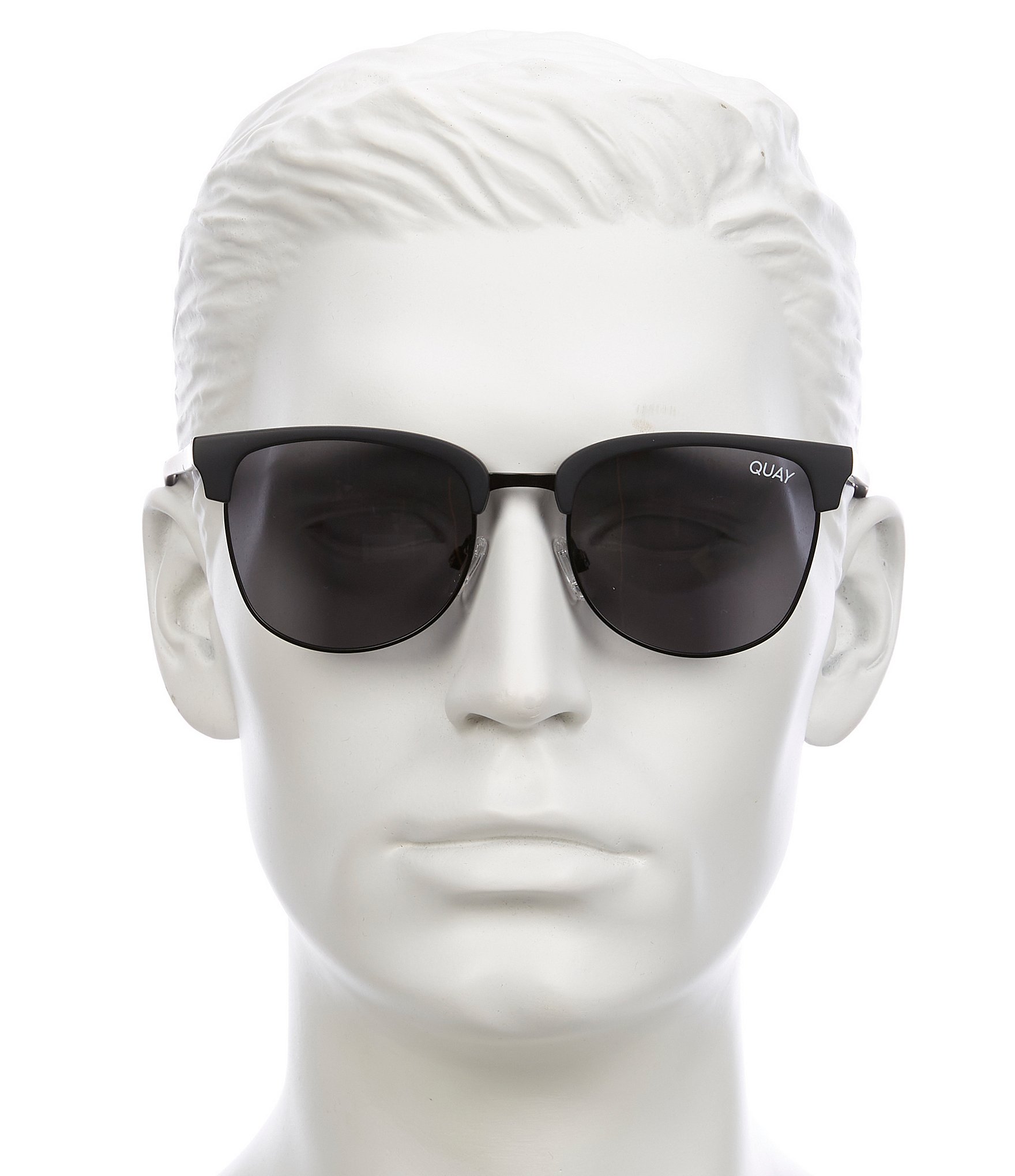 Quay Australia Unisex Evasive 49mm Square Polarized