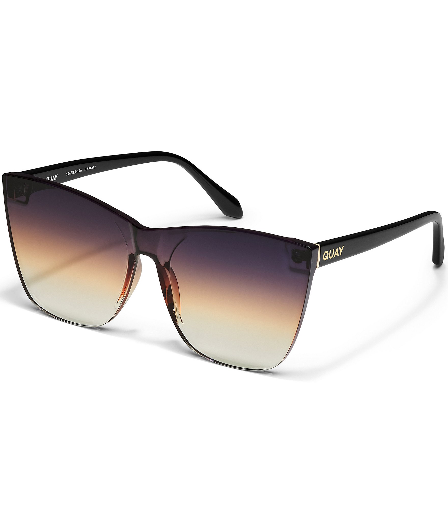 QUAY Women's Come Thru 57mm Cat Eye Sunglasses | Dillard's