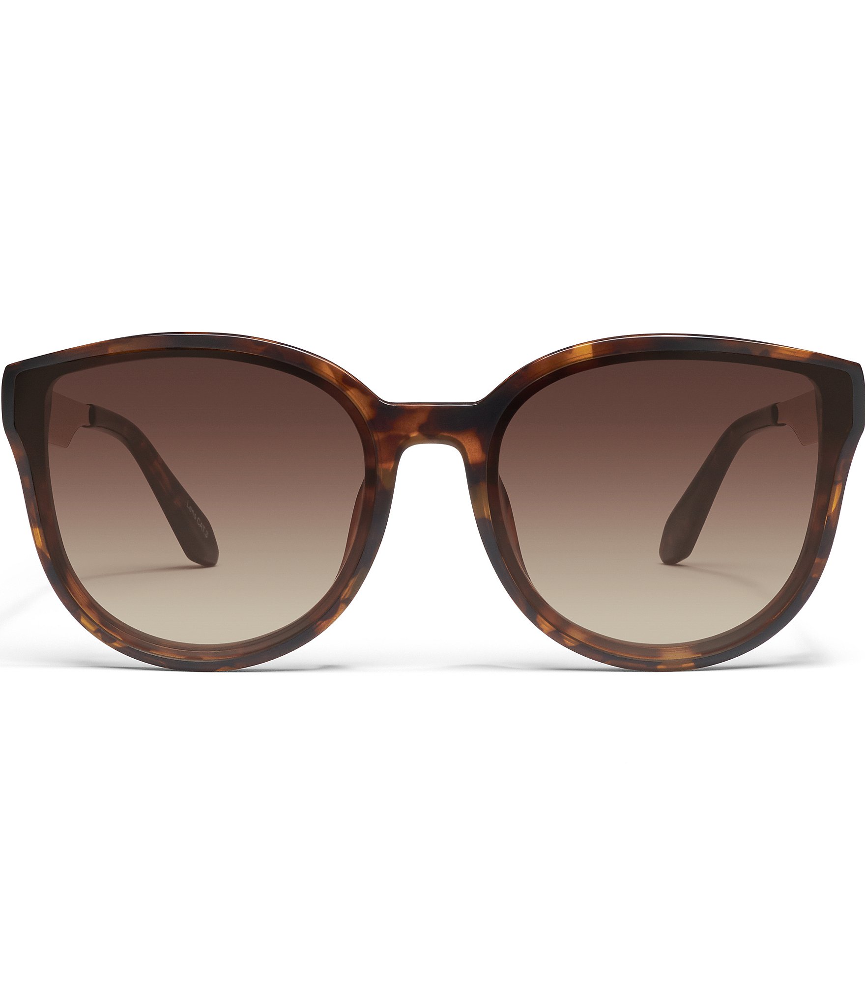 Quay Australia Women's Date Night 54mm Round Tortoise Sunglasses