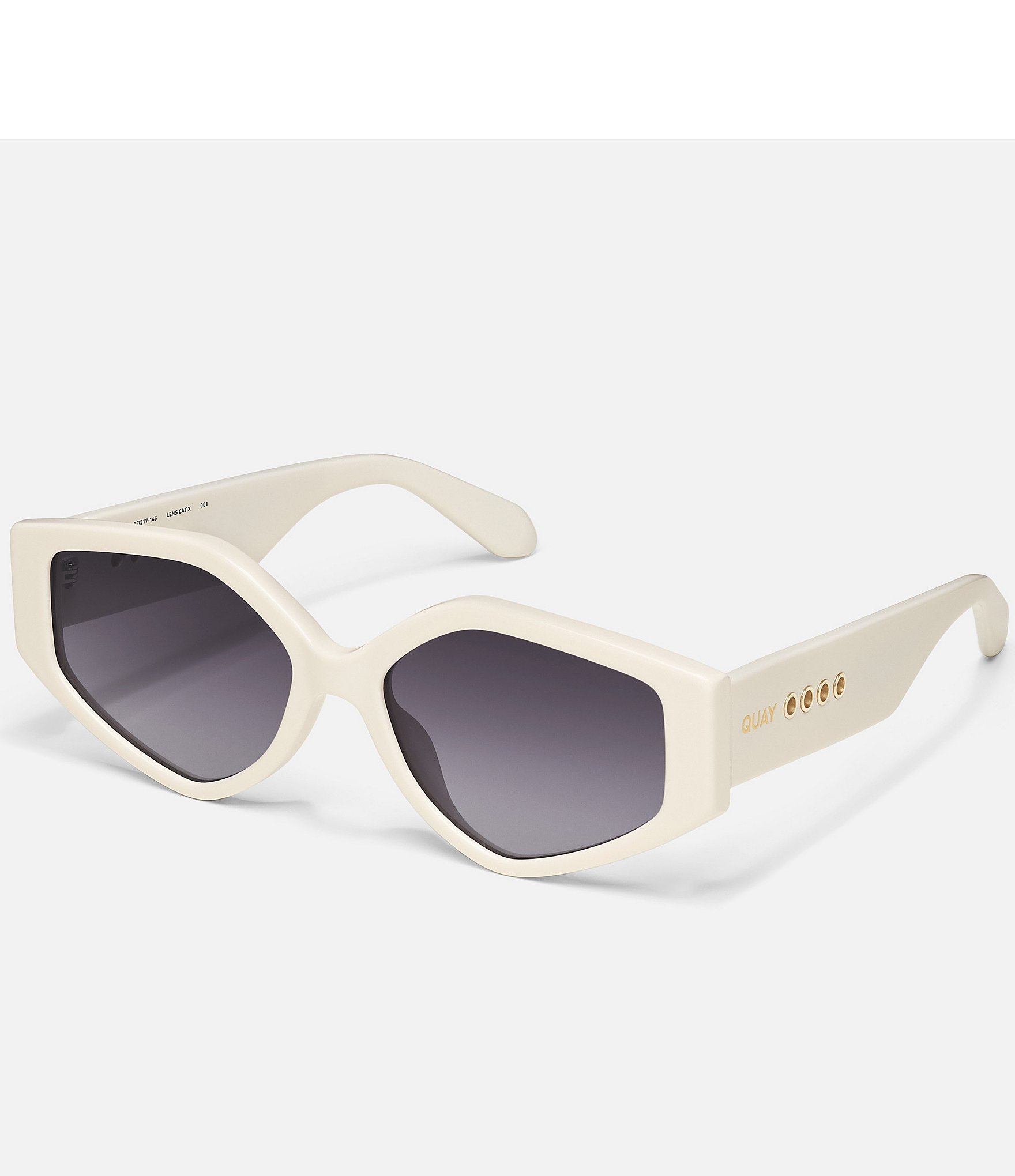 Quay Australia Women's Hot Gossip 44mm Cat Eye Sunglasses Quay Australia Women's Hot Gossip 44mm Cat Eye Sunglasses