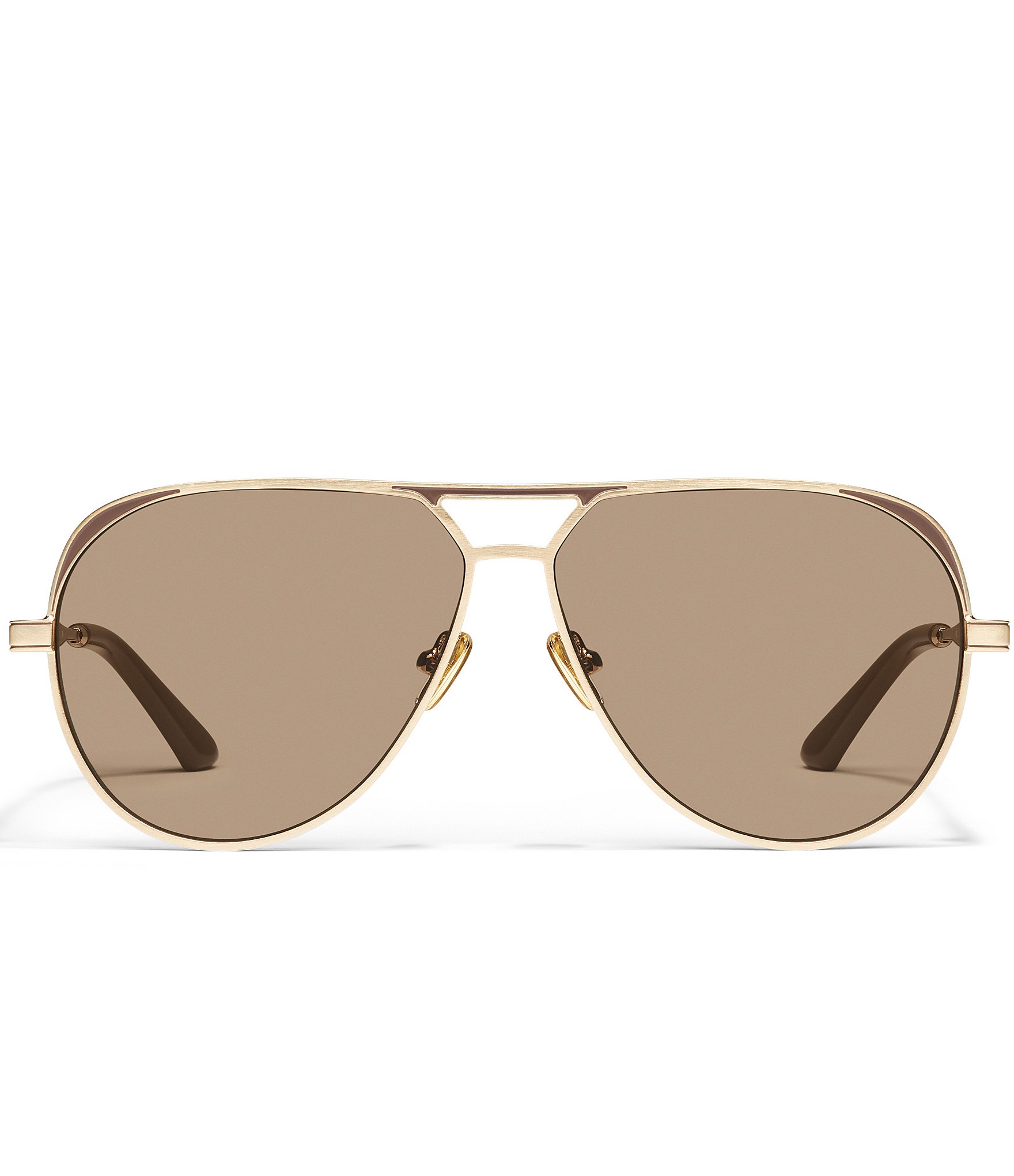 Quay Australia Women's Open Tab 54mm Aviator Sunglasses