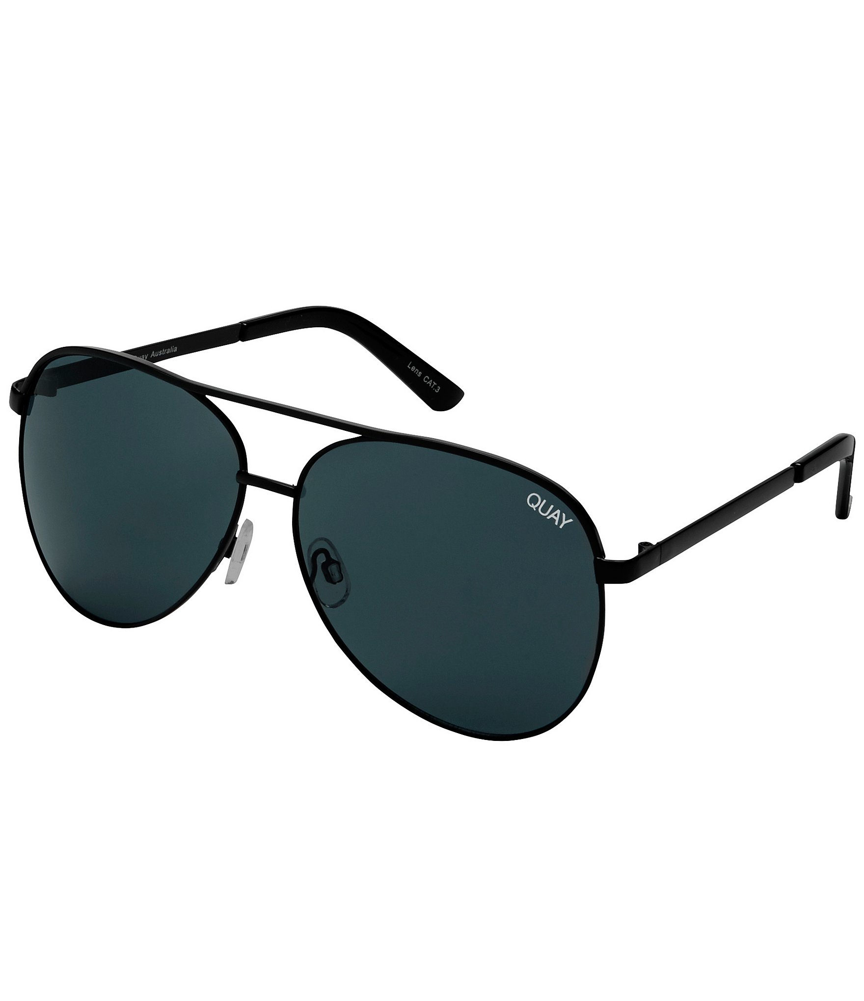 Quay Vivienne Black Sunglasses