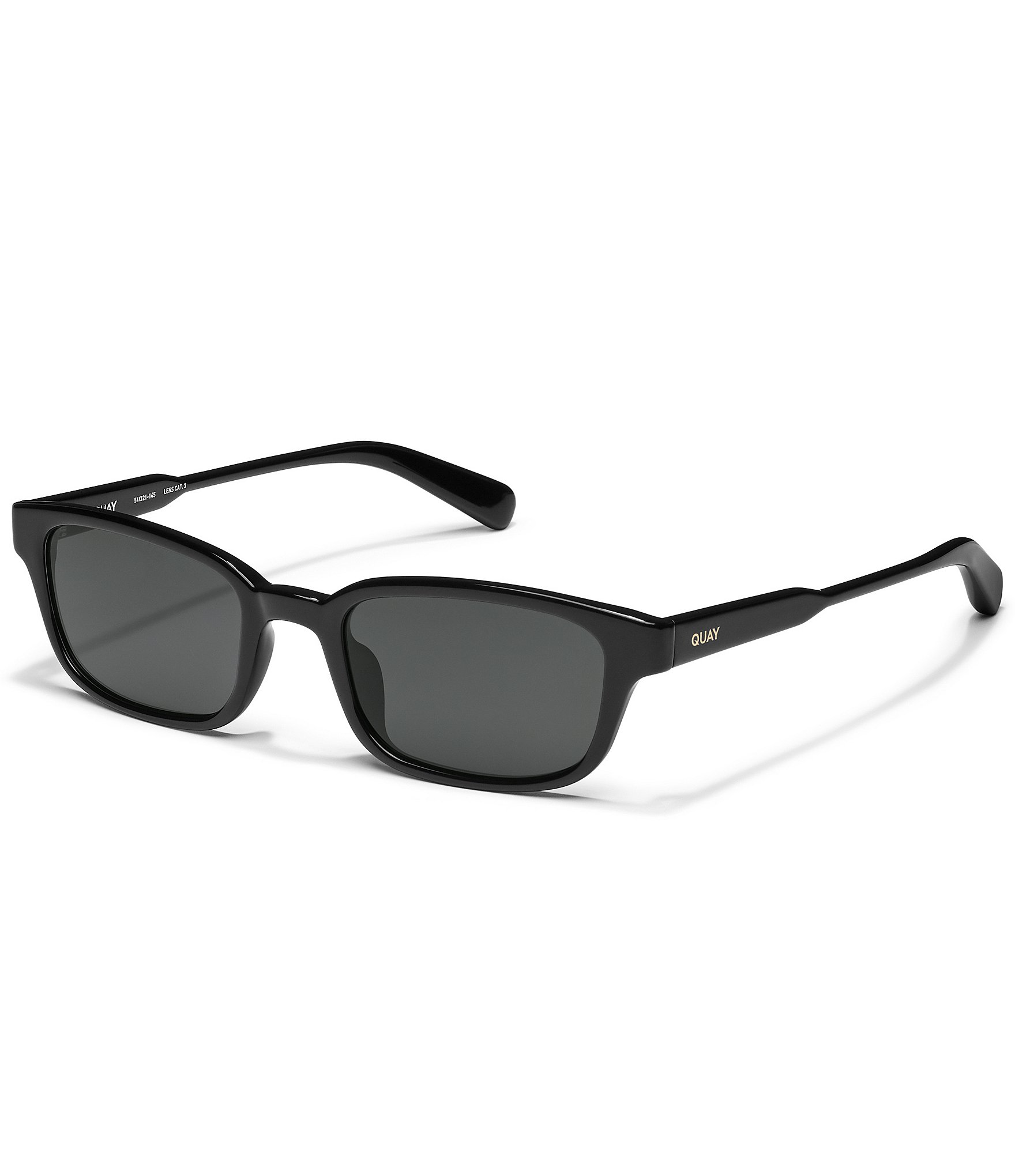 QUAY Unisex Flow State 54mm Polarized Square Sunglasses
