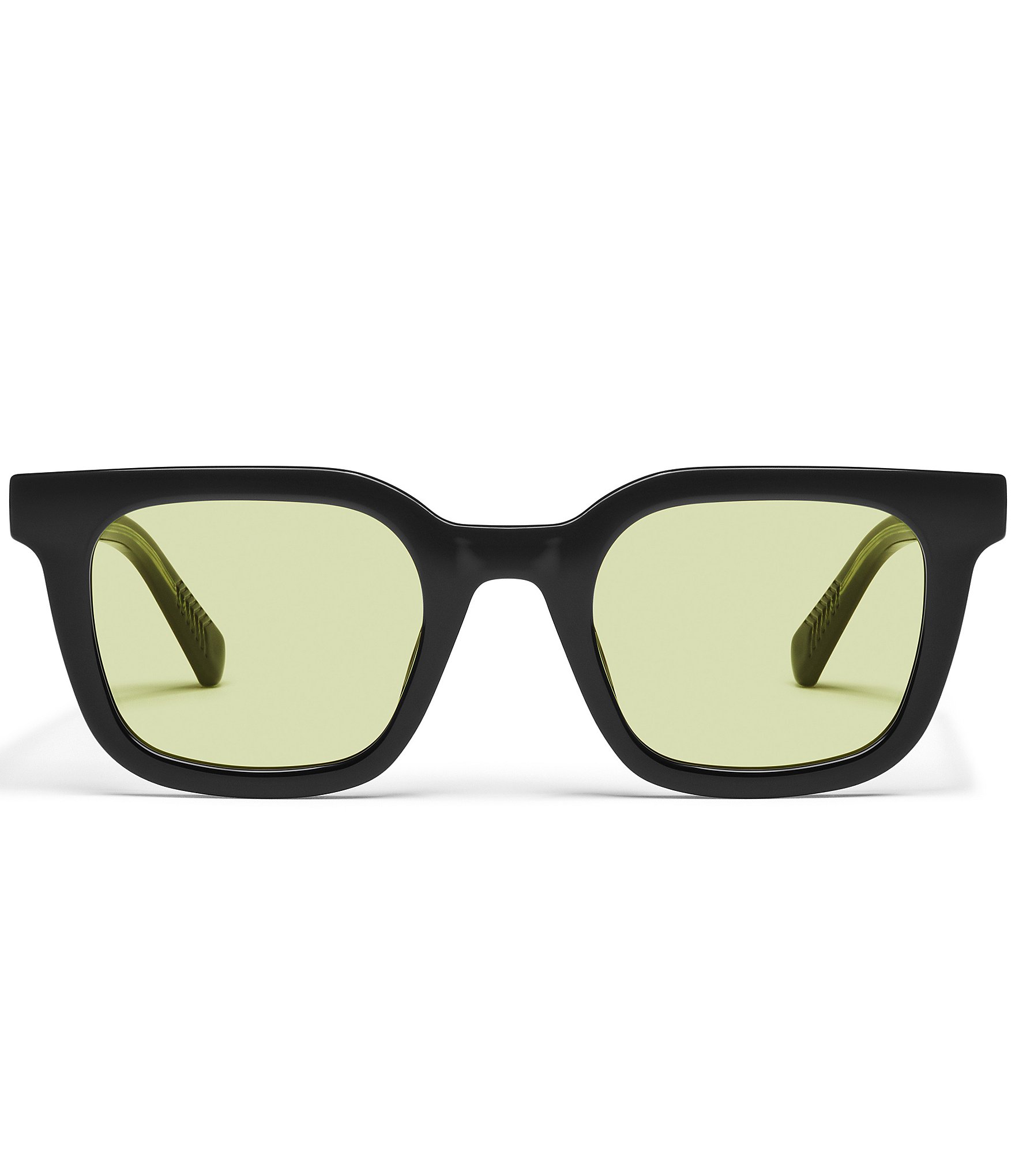 QUAY Unisex Game Over 40mm Square Sunglasses