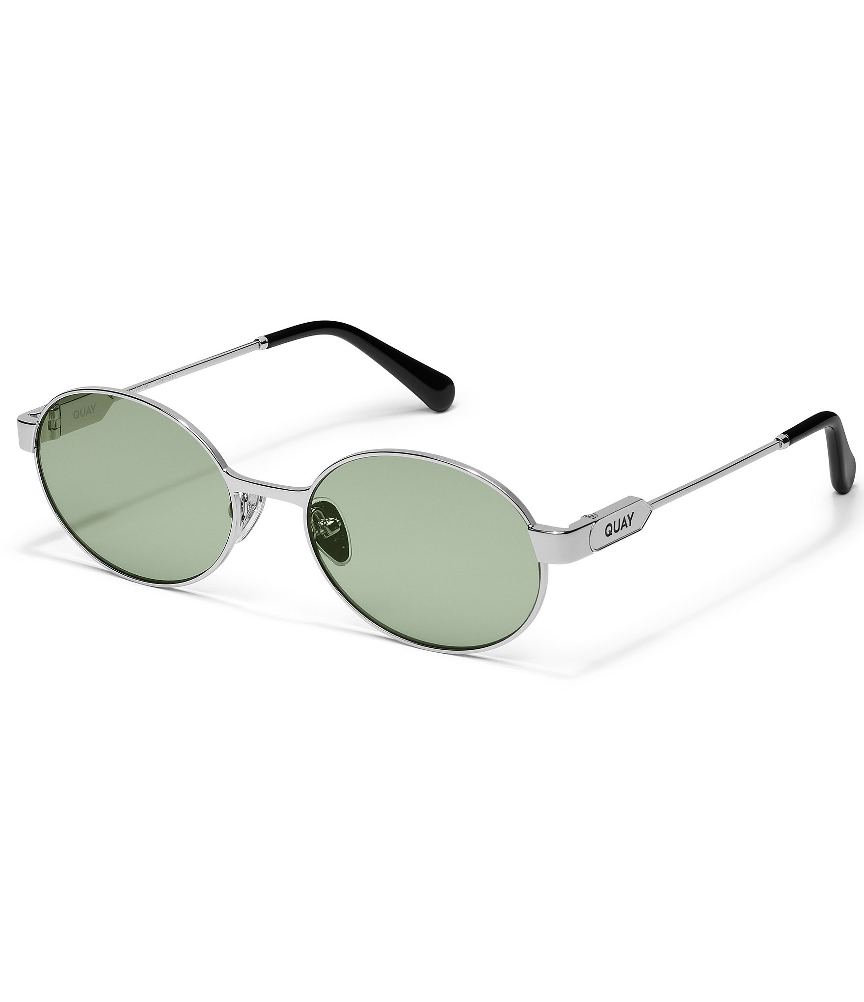 QUAY Unisex Anyways 56mm Oval Sunglasses
