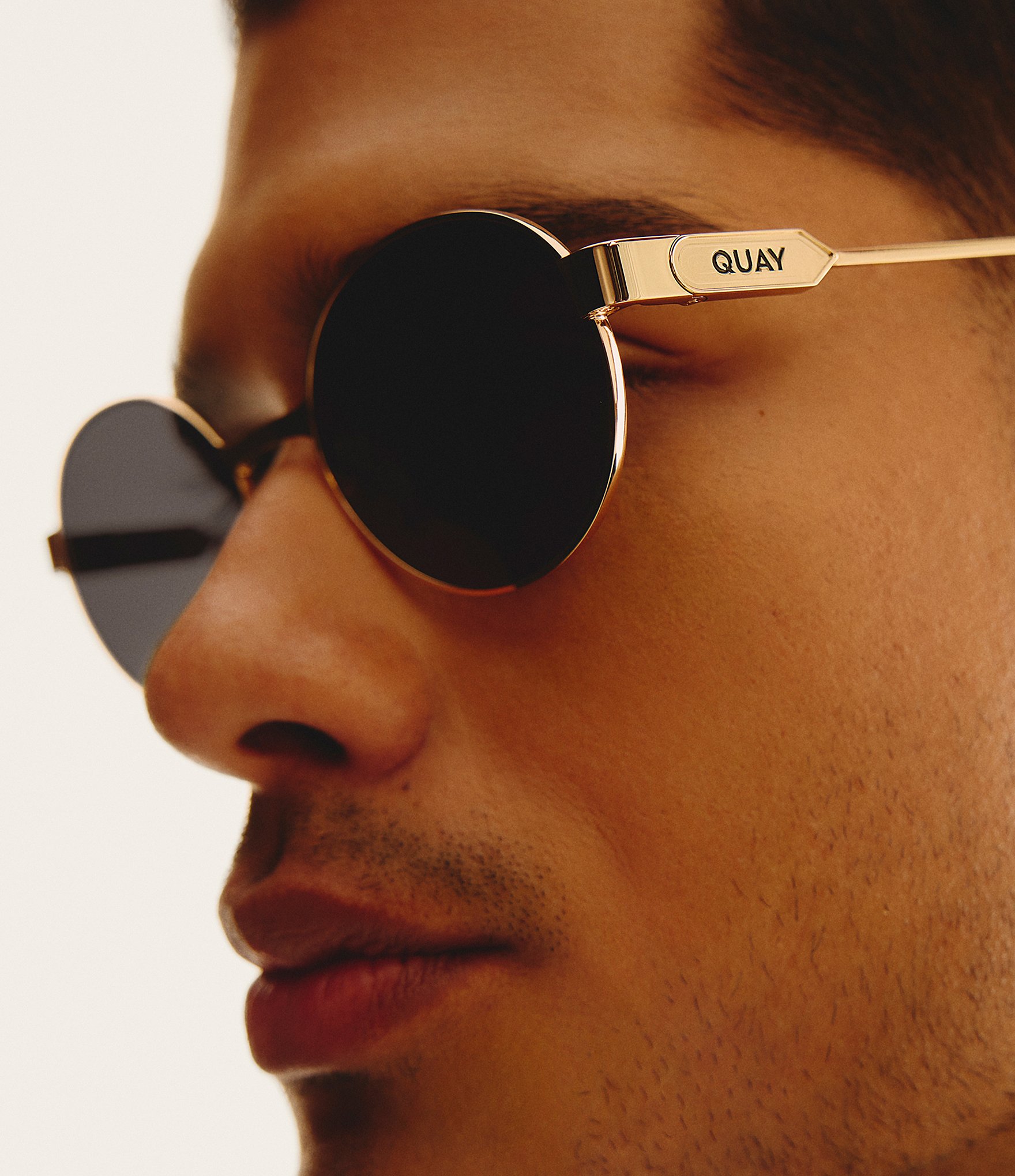 QUAY Unisex Anyways 56mm Oval Sunglasses