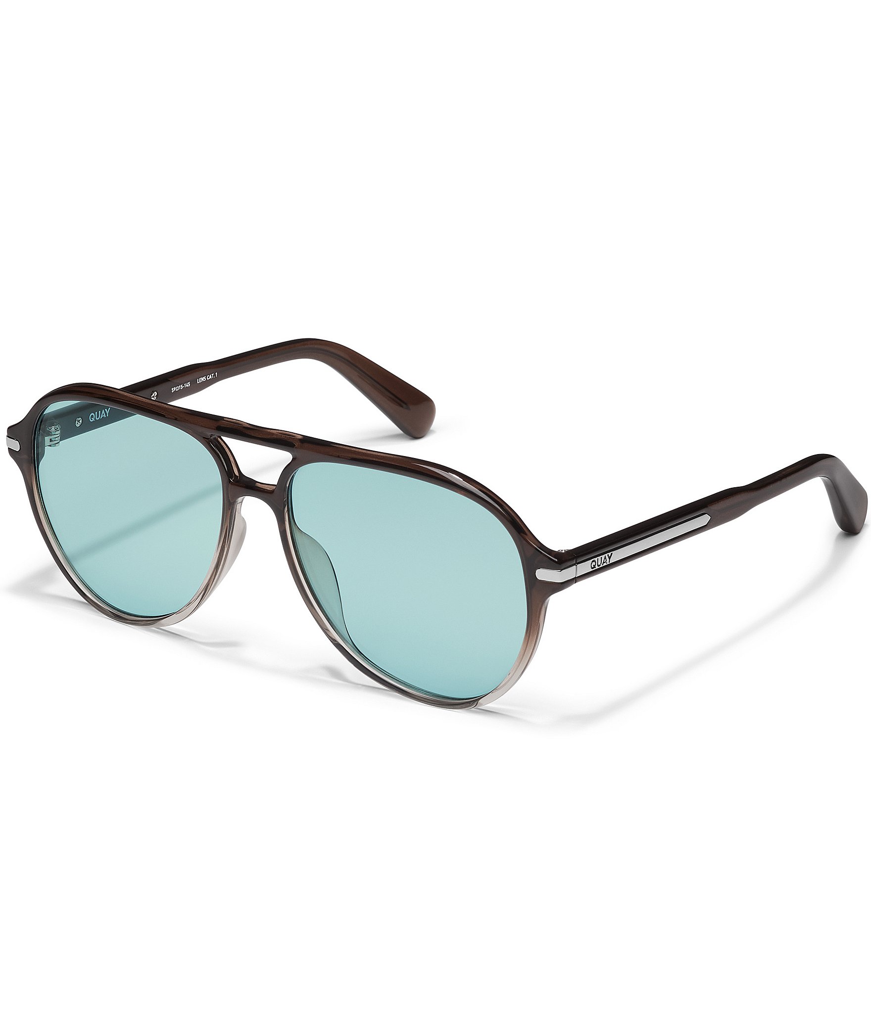 QUAY Women's Day One 59mm Aviator Sunglasses