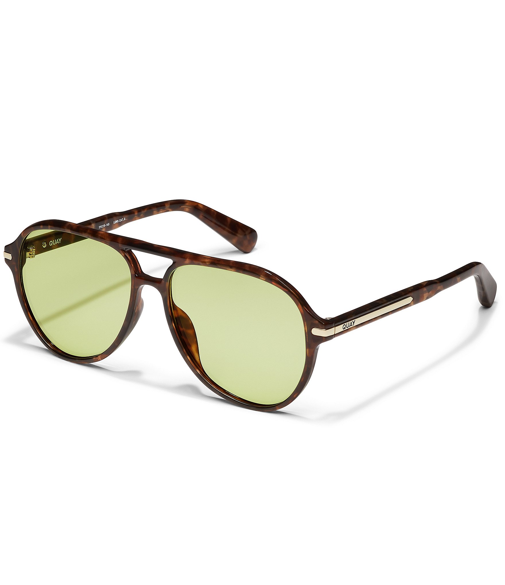QUAY Women's Day One 59mm Aviator Sunglasses