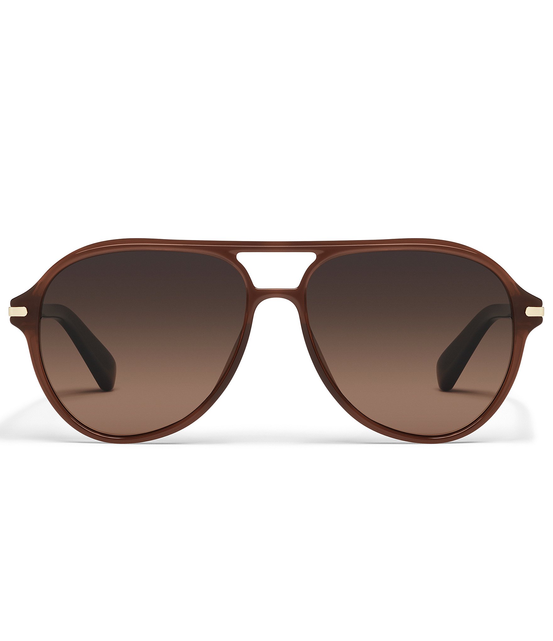 QUAY Women's Day One 59mm Polarized Aviator Sunglasses