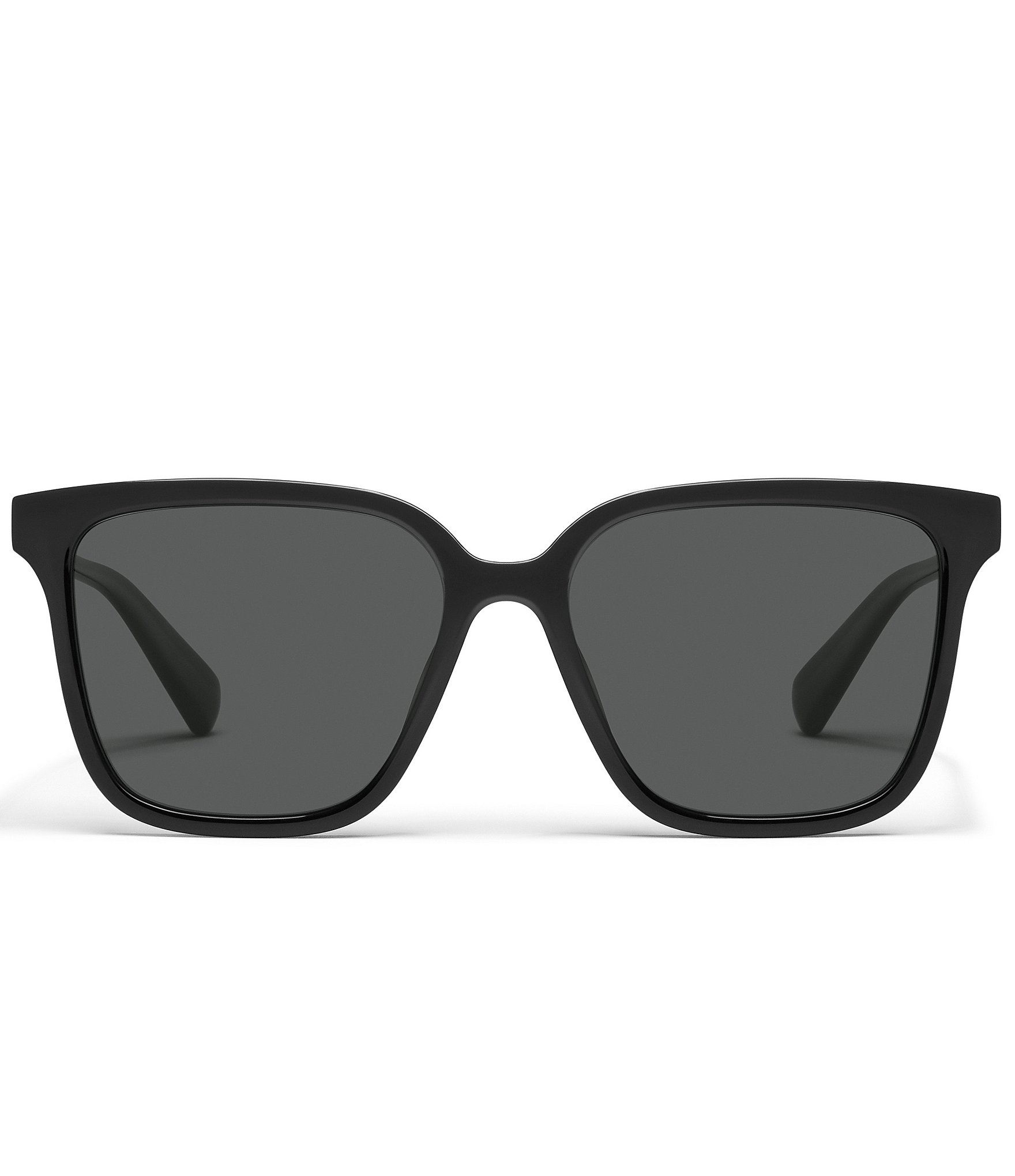 QUAY Women's Try Me 55mm Polarized Square Sunglasses