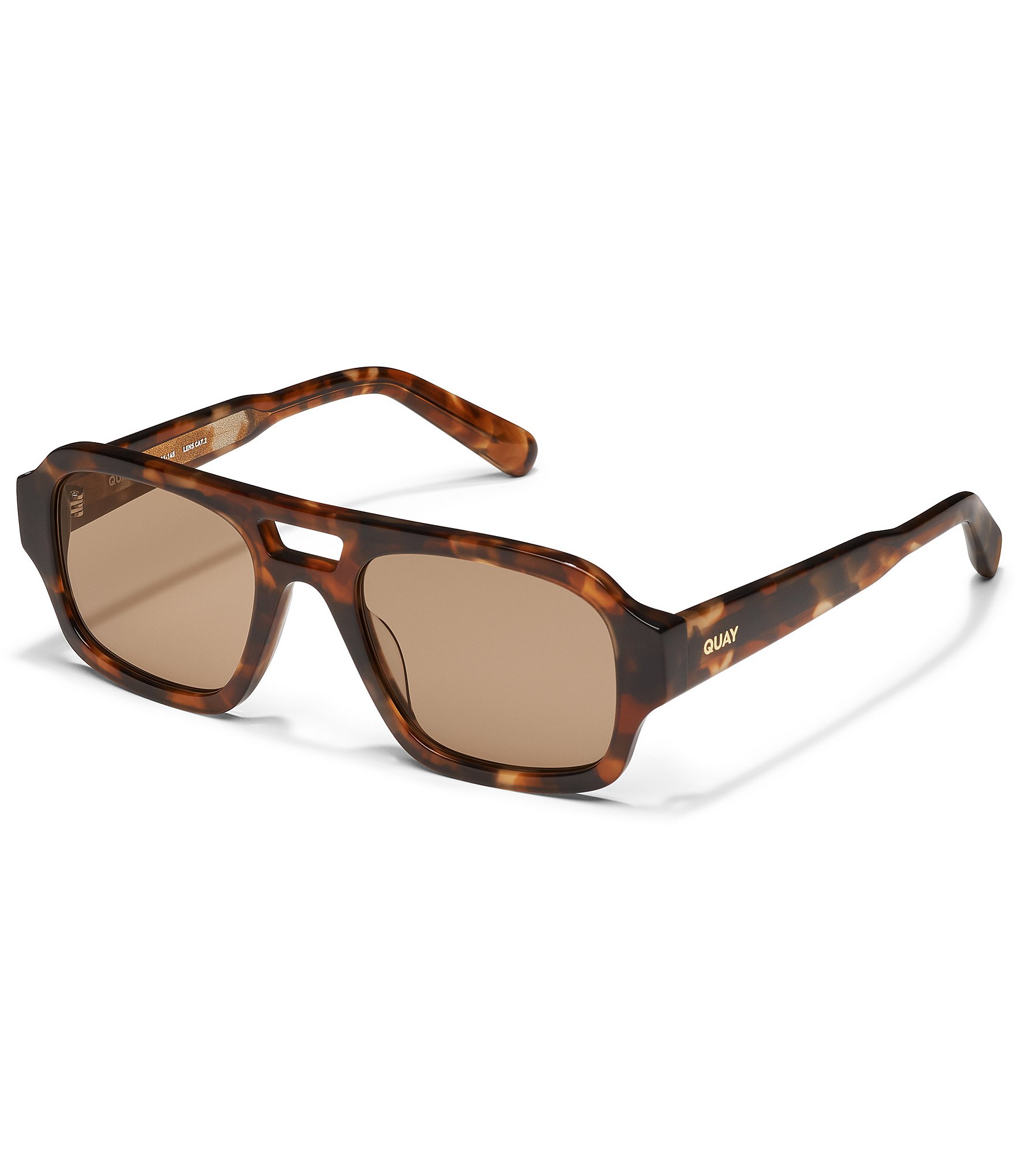 QUAY Women's Why Not 54mm Aviator Sunglasses