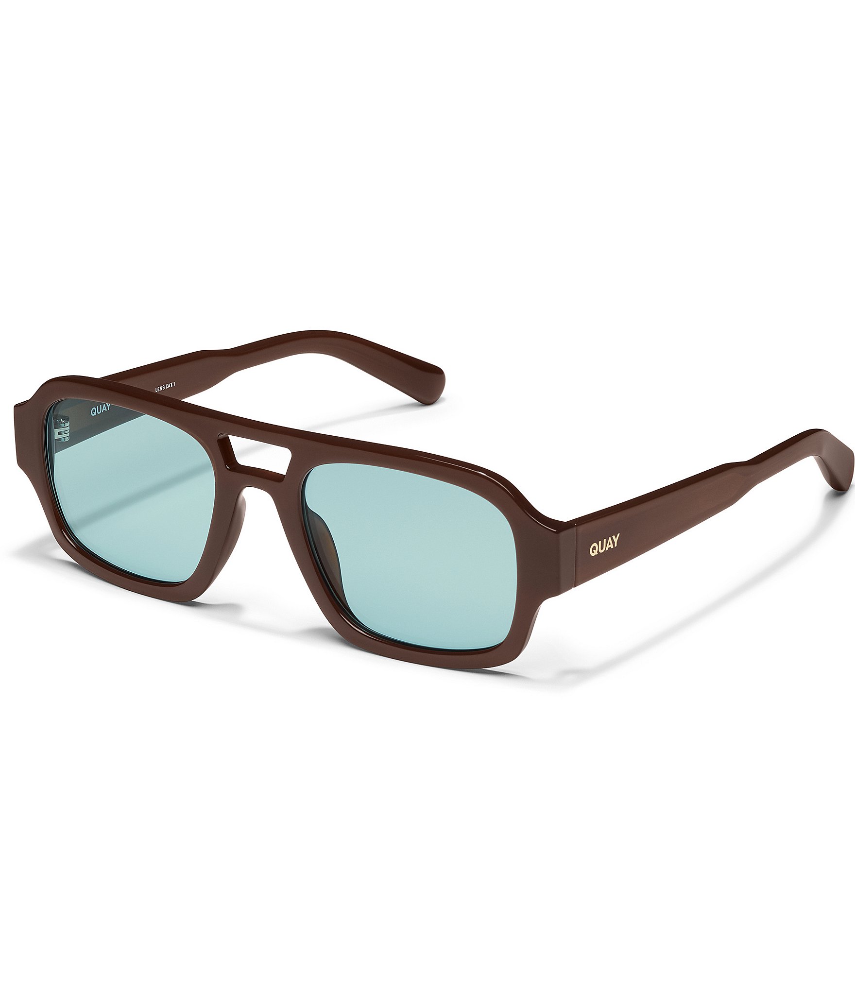 QUAY Women's Why Not 54mm Aviator Sunglasses