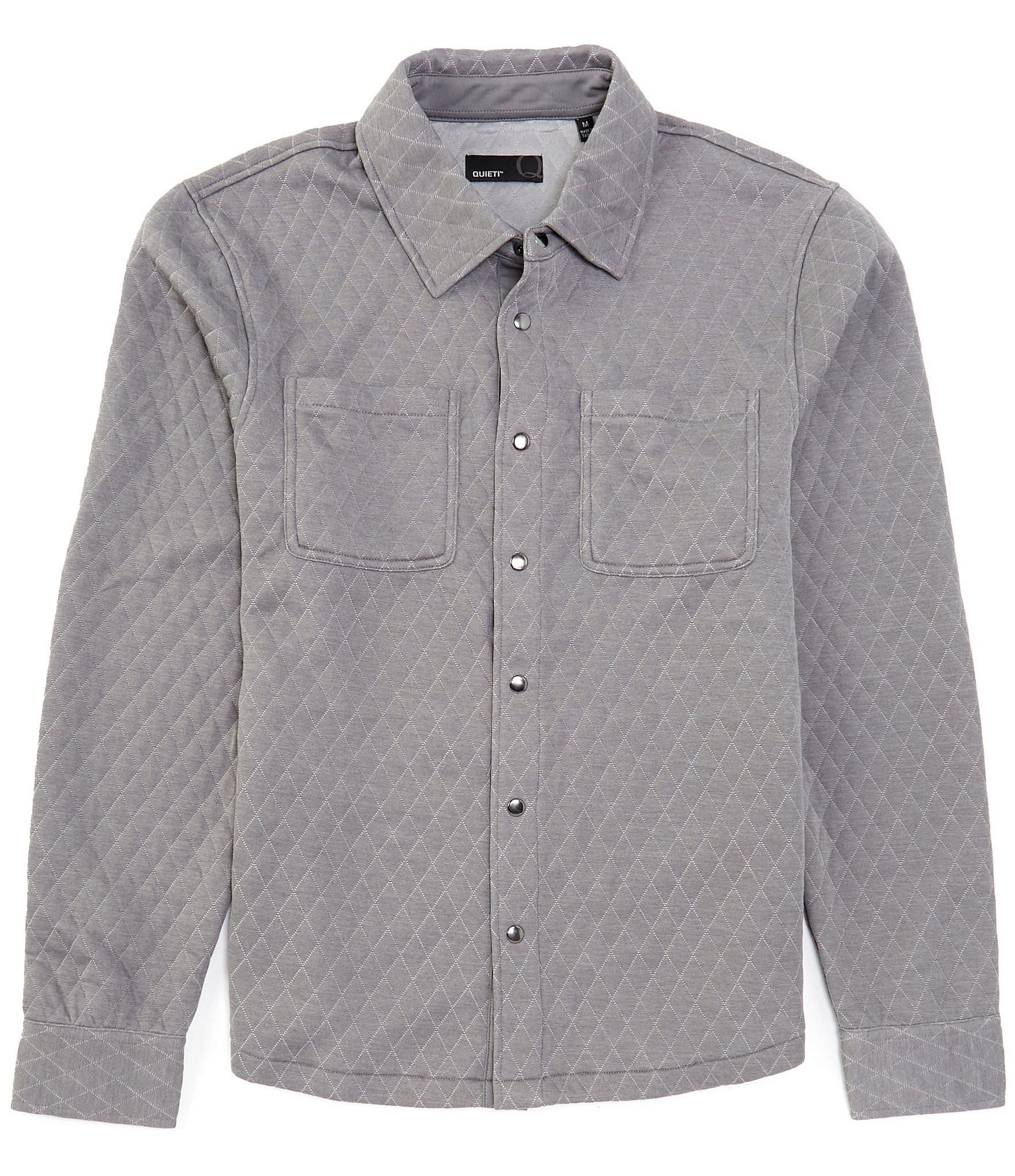 Quieti Diamond Quilted Shirt Jacket