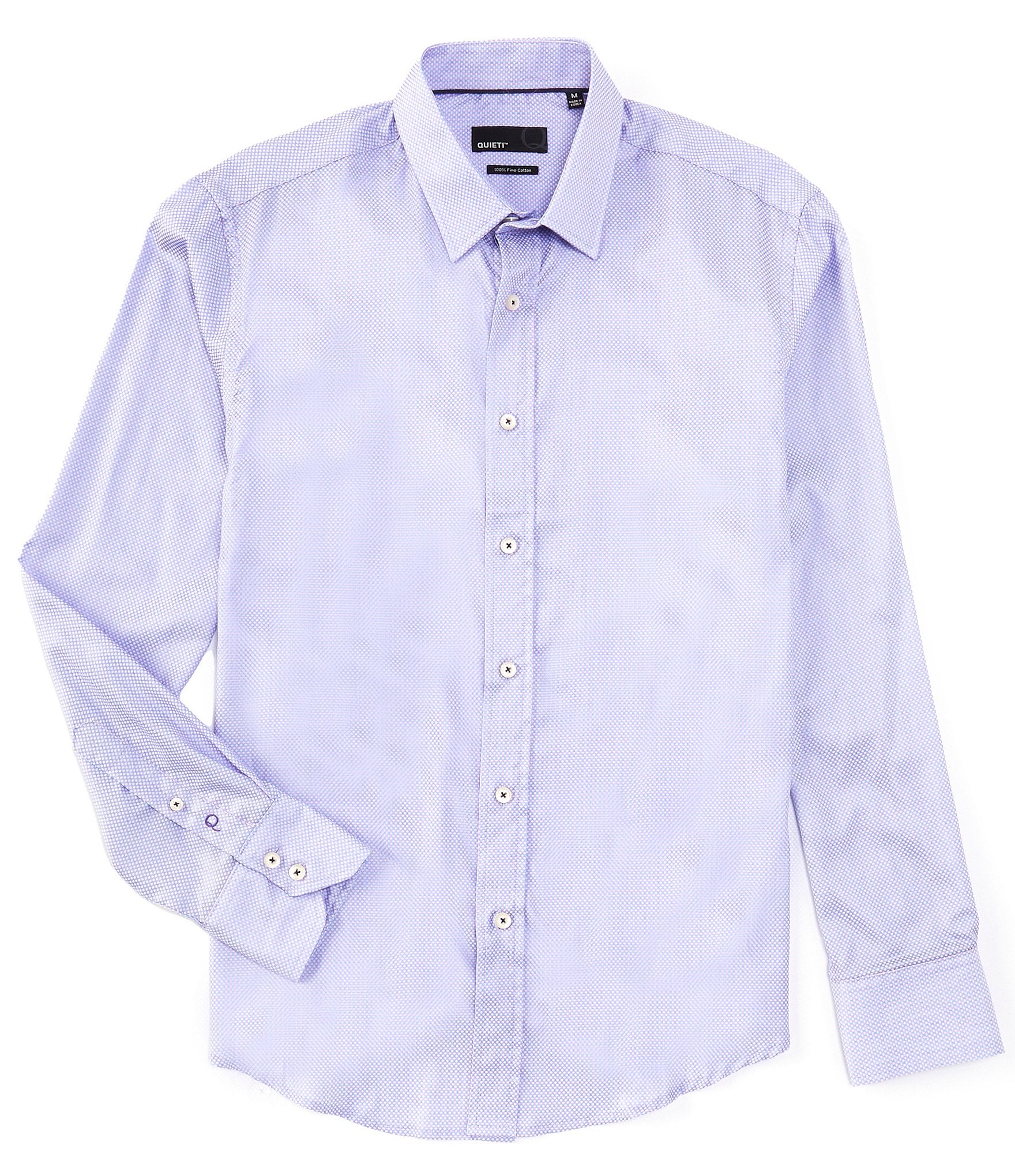 Quieti Dobby Long Sleeve Woven Shirt