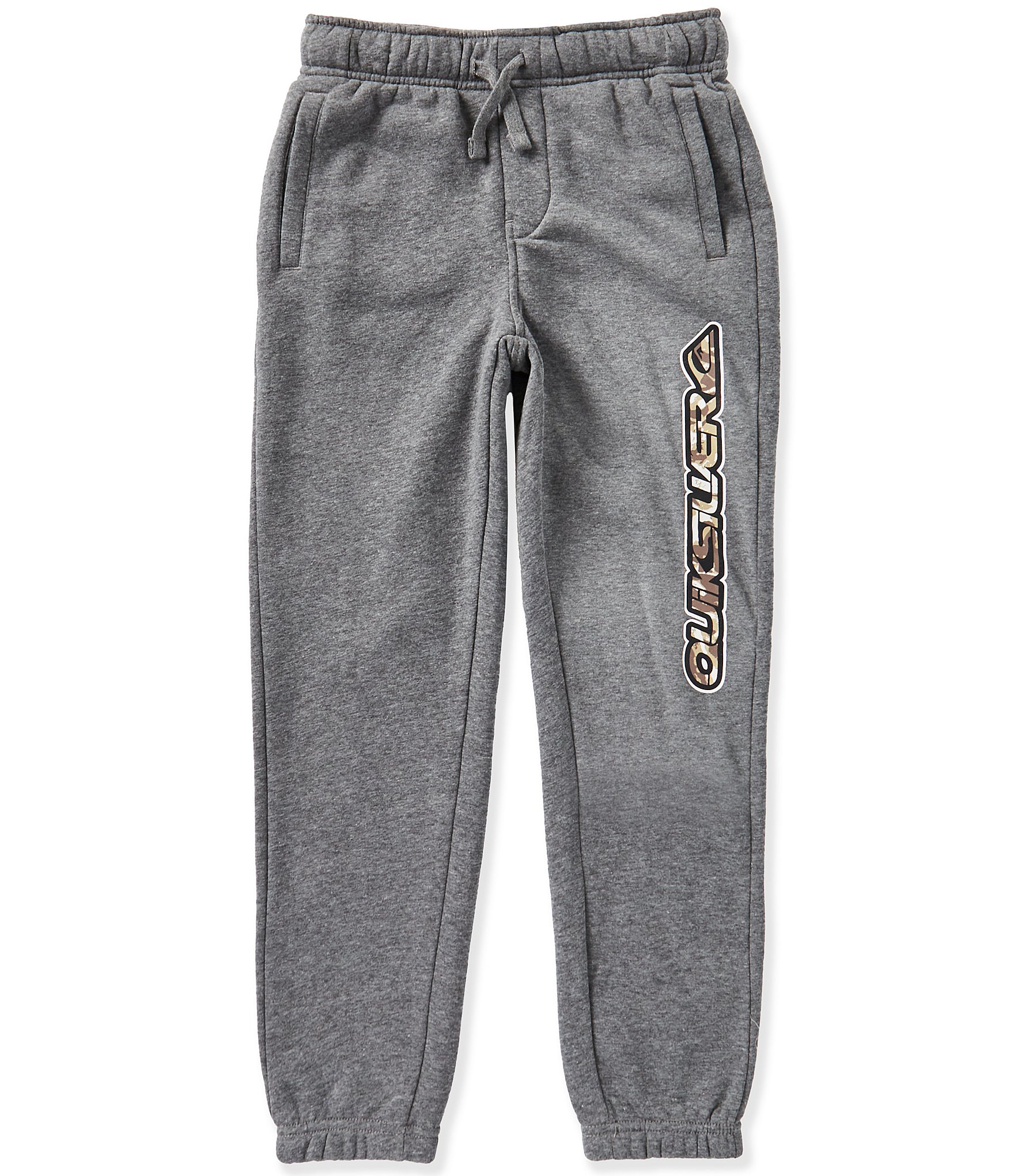 Quiksilver Big Boys Camouflage Logo Fleece Joggers