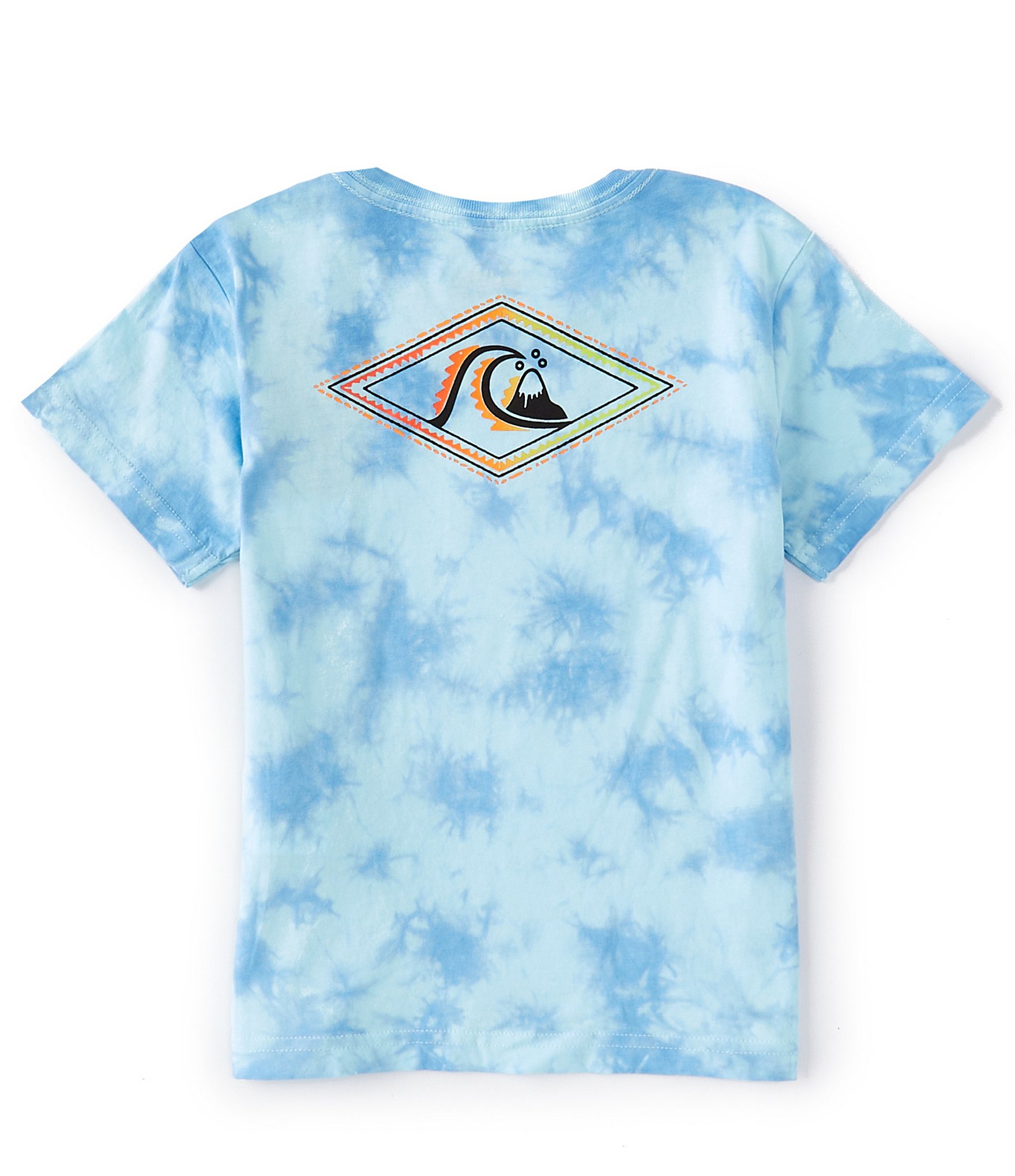 Quiksilver Little Boys 2T-7 Funk Express Short-Sleeve Tie-Dye Tee ...