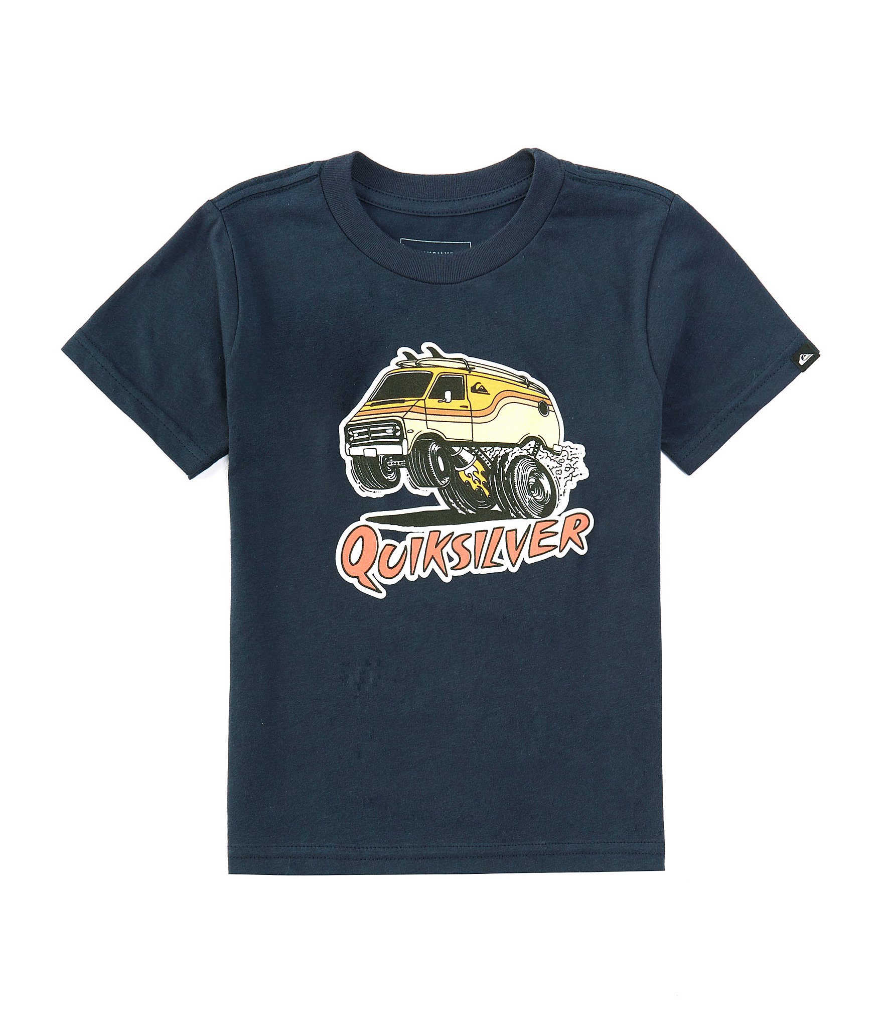 Quiksilver Little Boys 2T-7 Short Sleeve Monster Van T-Shirt