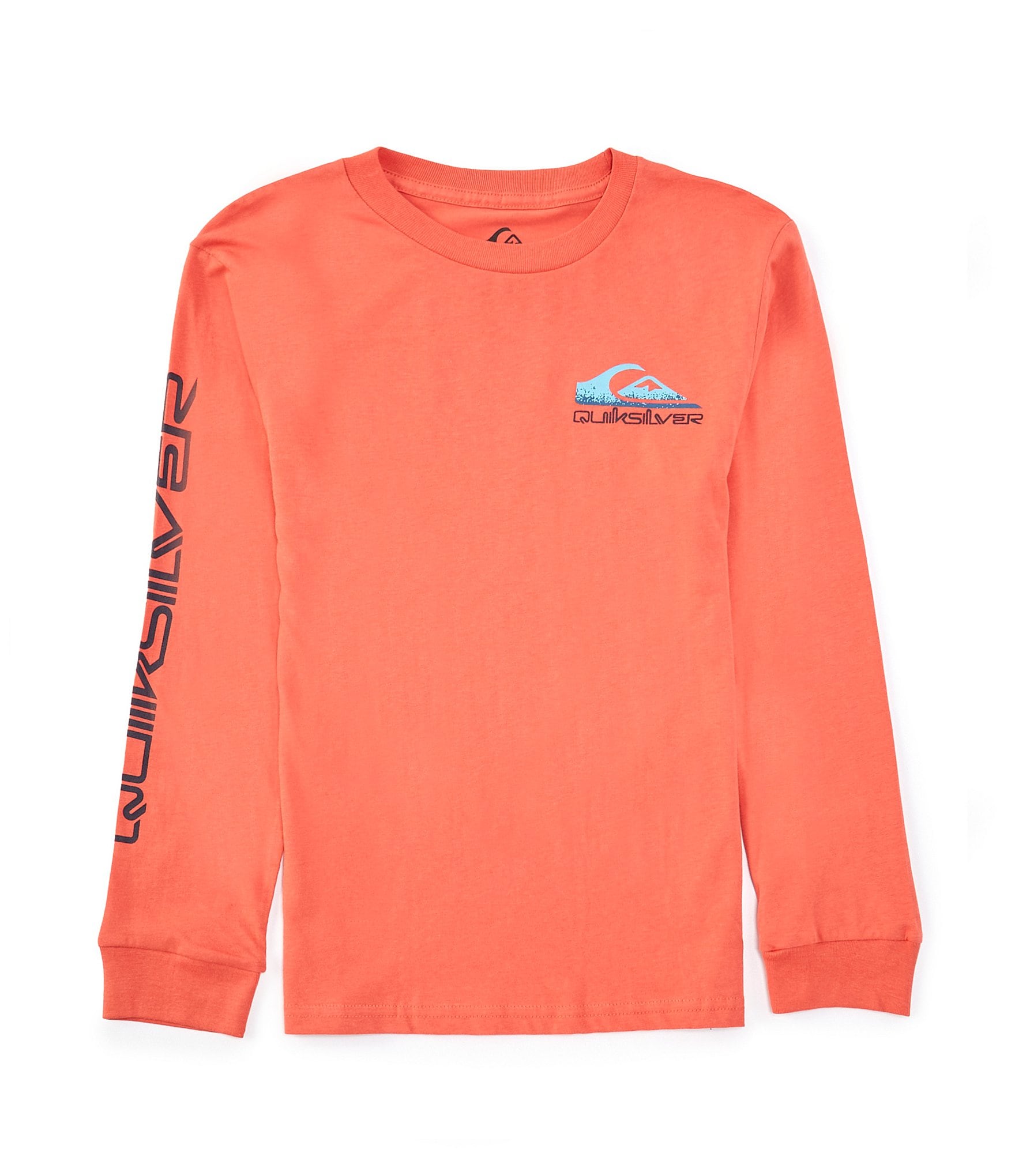 Quiksilver Little Boys 4-7 Long Sleeve Omni Logo Core T-Shirt