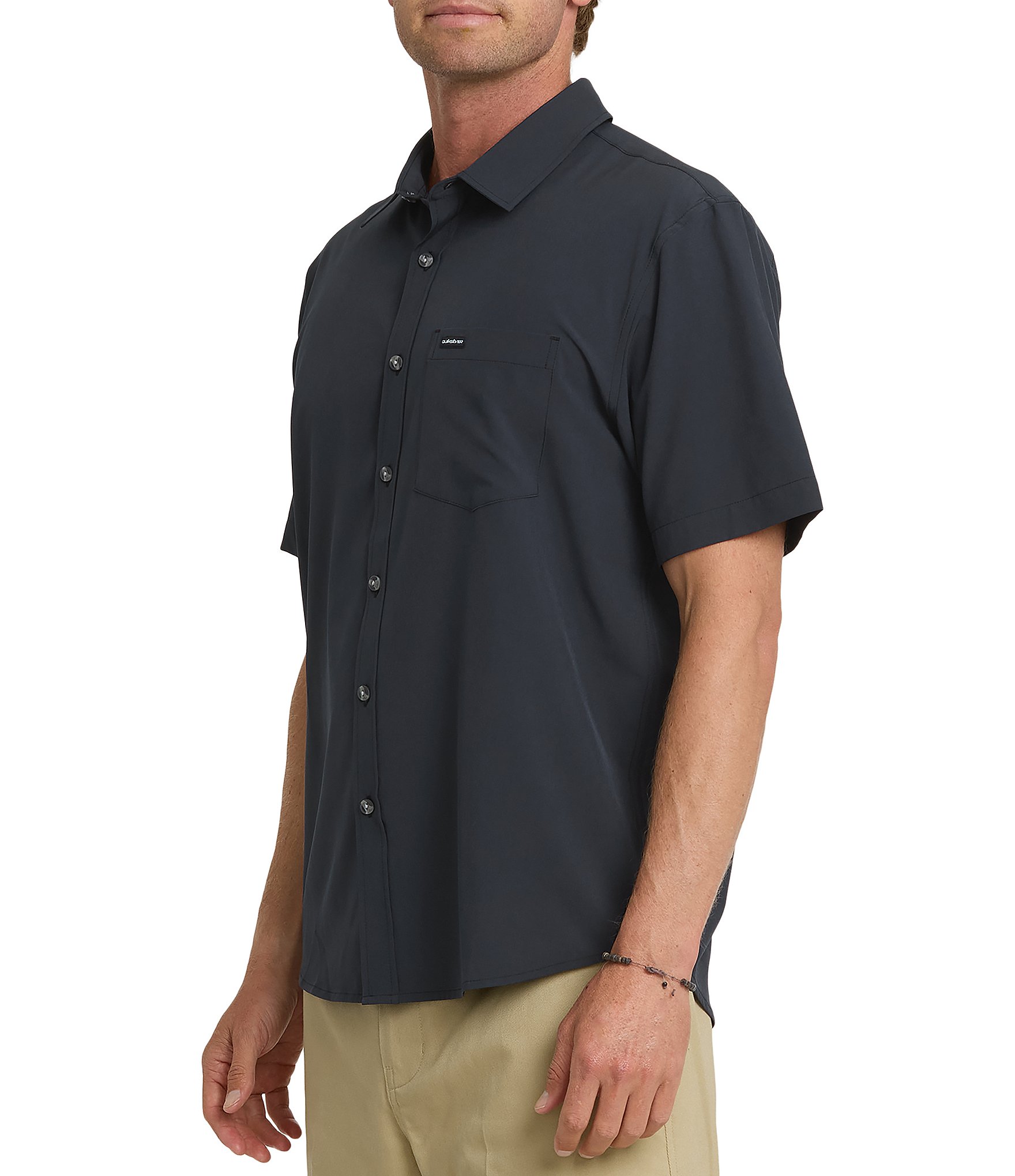 Quiksilver Ridgeport Tech Classic UPF Short Sleeve Shirt