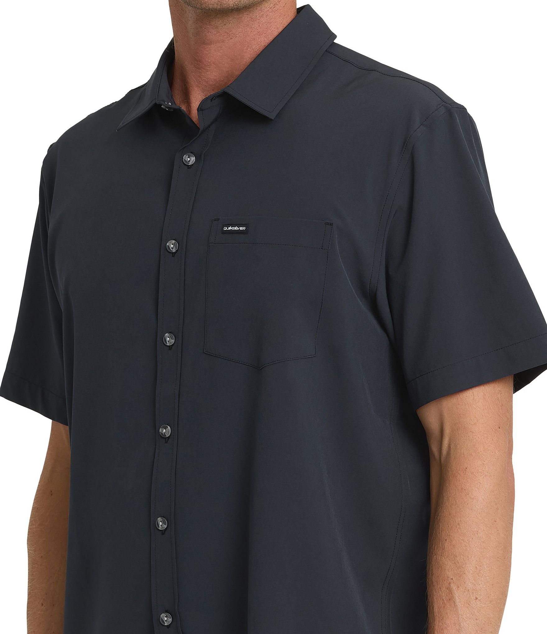 Quiksilver Ridgeport Tech Classic UPF Short Sleeve Shirt
